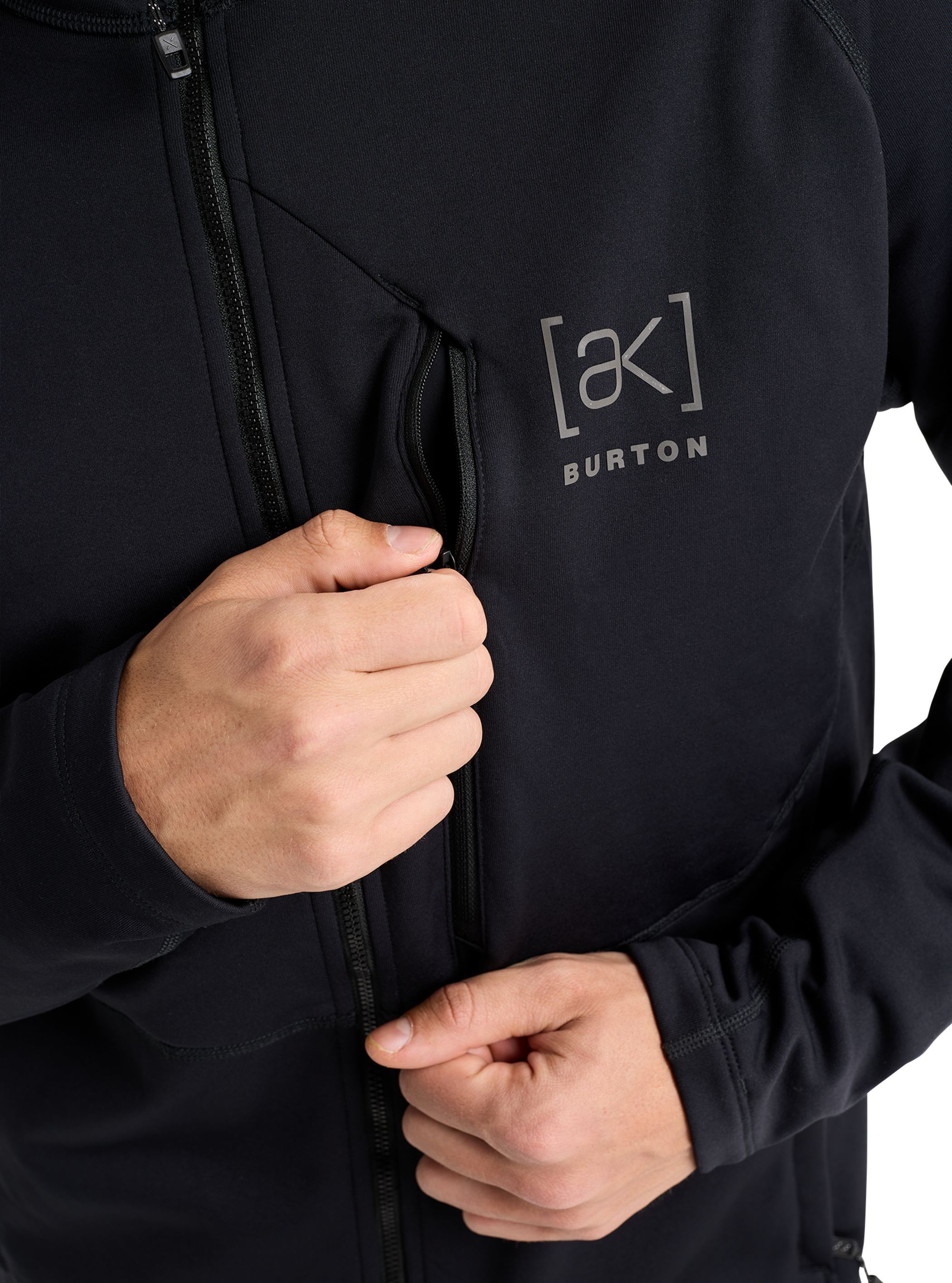 Burton [ak]® Baker Stretch-Fleece mit durchgehendem Reißverschluss für Herren