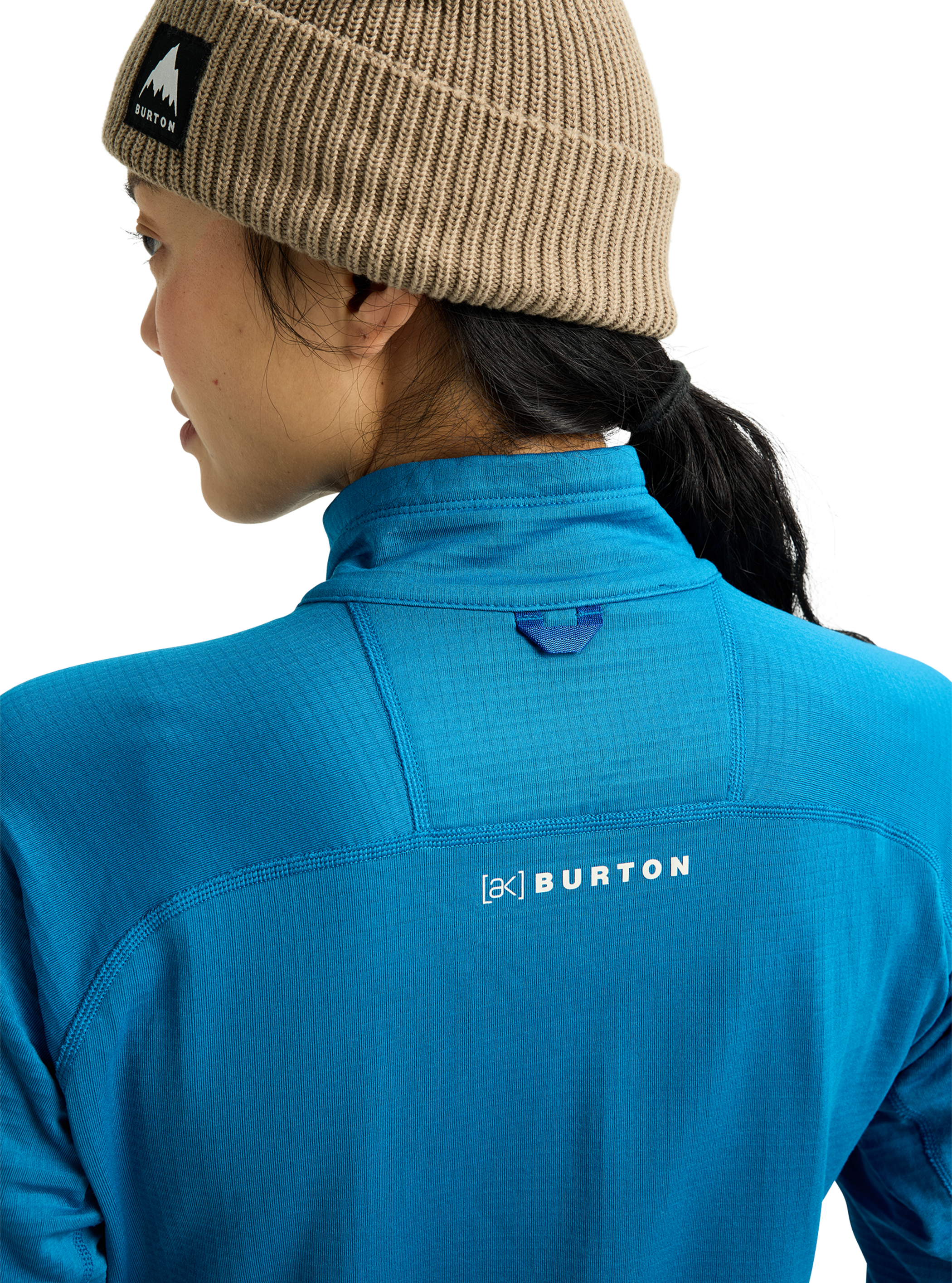 Burton [ak]® Helium Grid Fleece mit Viertelreißverschluss für Damen