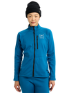 Product image of Women's Burton [ak] Baker Stretch Full-Zip Fleece[Variant: Blue Teal]