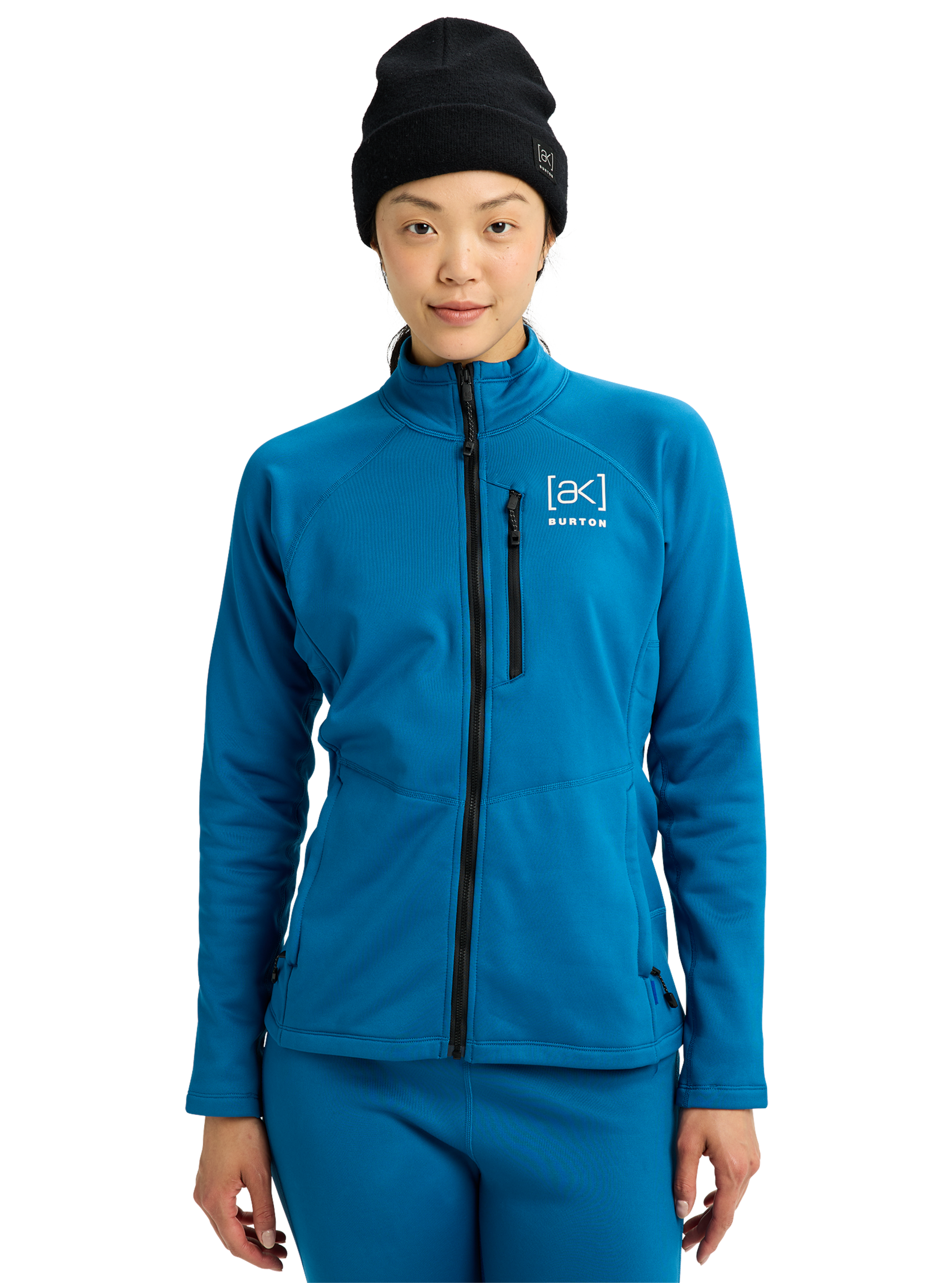 Burton [ak]® Baker Stretch-Fleece mit durchgehendem Reißverschluss für Damen