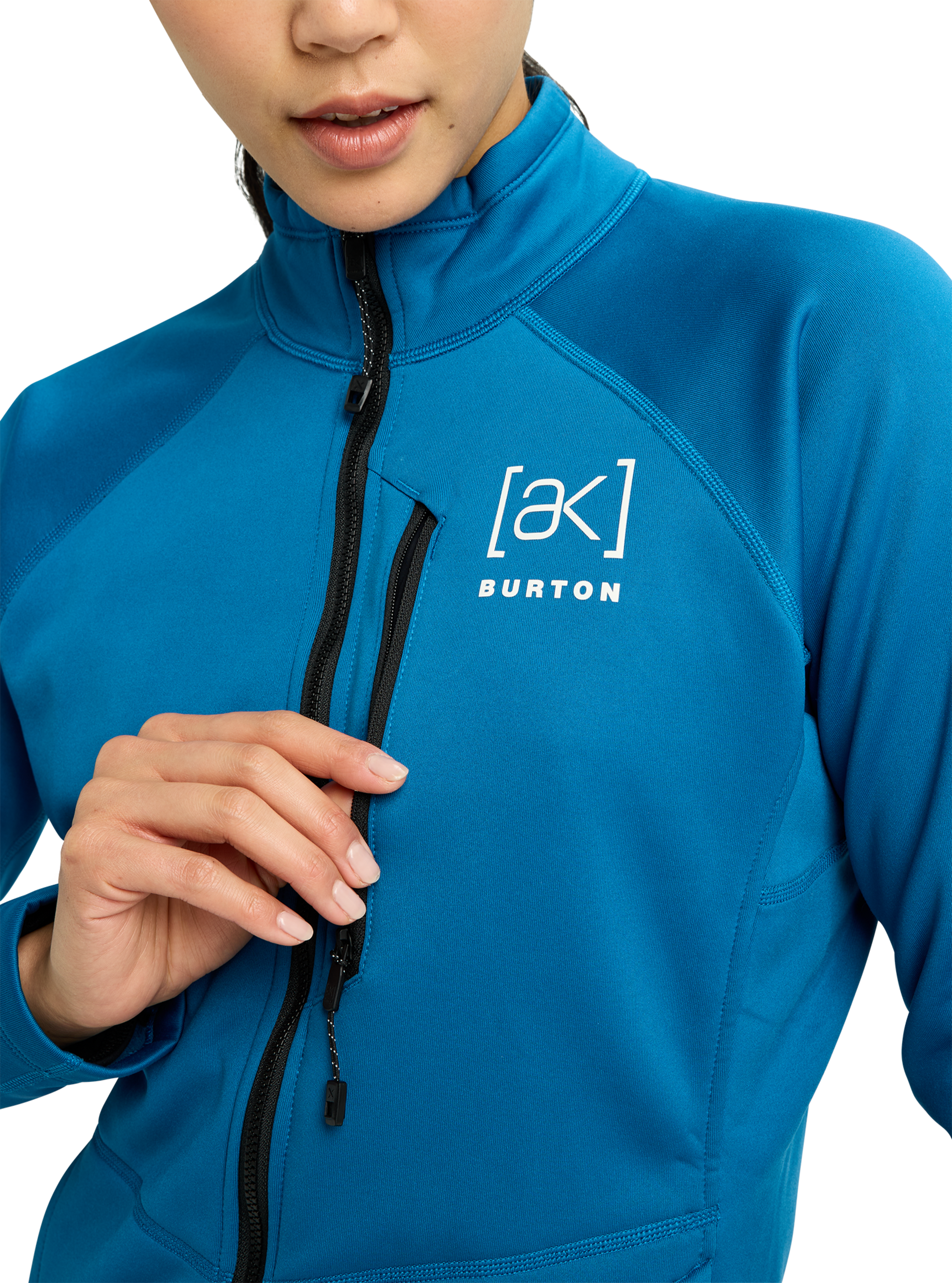 Burton [ak]® Baker Stretch-Fleece mit durchgehendem Reißverschluss für Damen