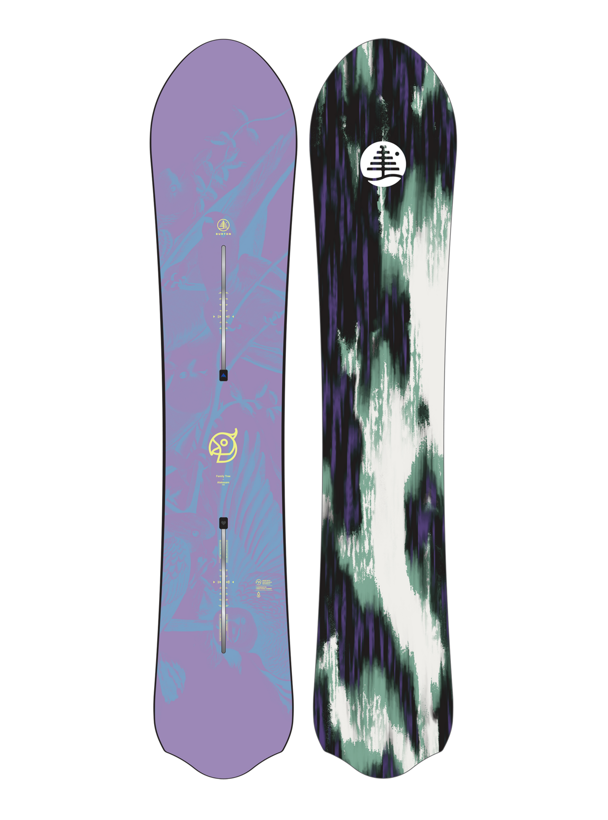 Burton Family Tree Alekesam Camber Snowboard