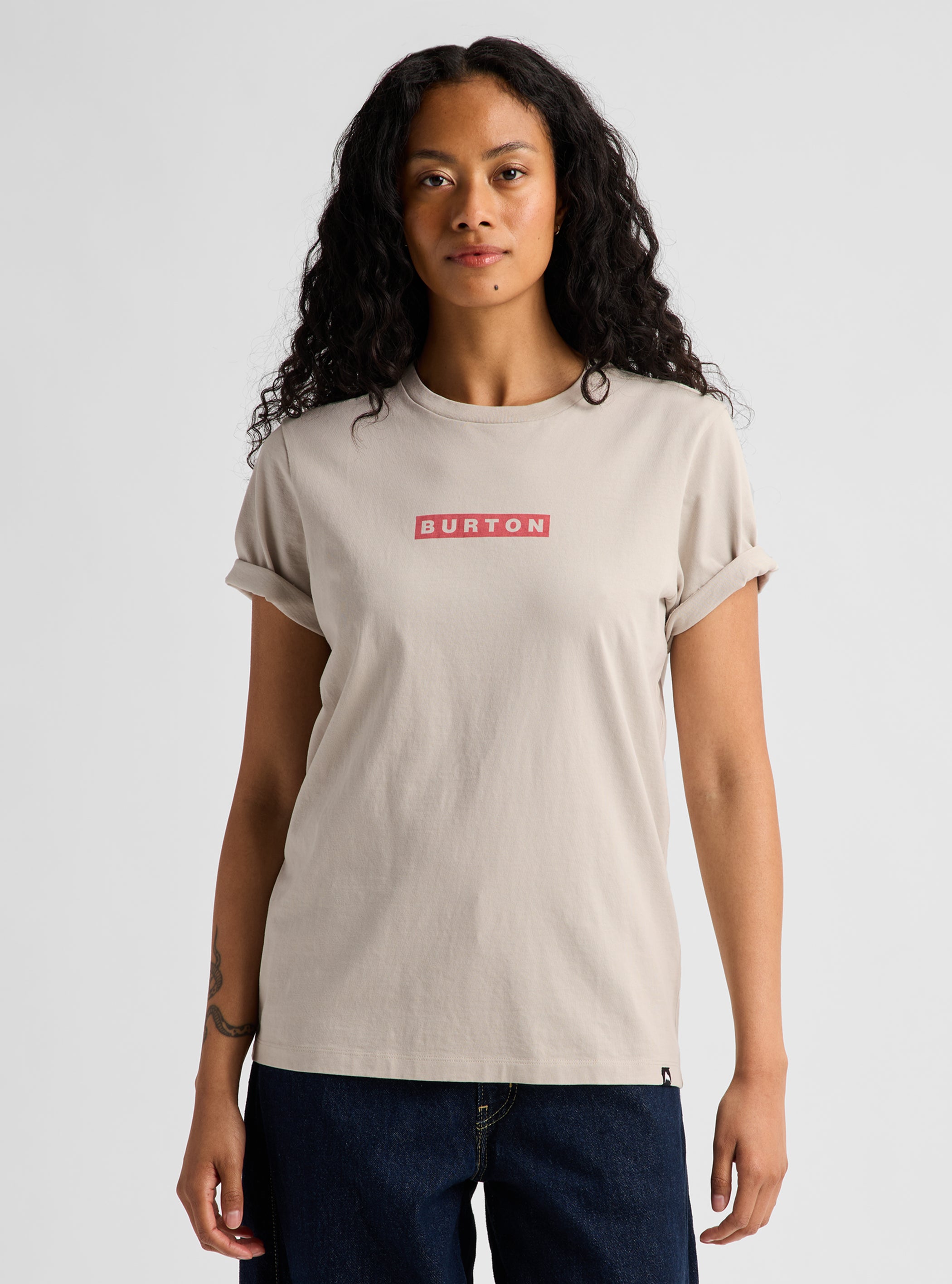 Product image of Burton Dejaview Short Sleeve T-Shirt[Variant:Chinchilla Gray]