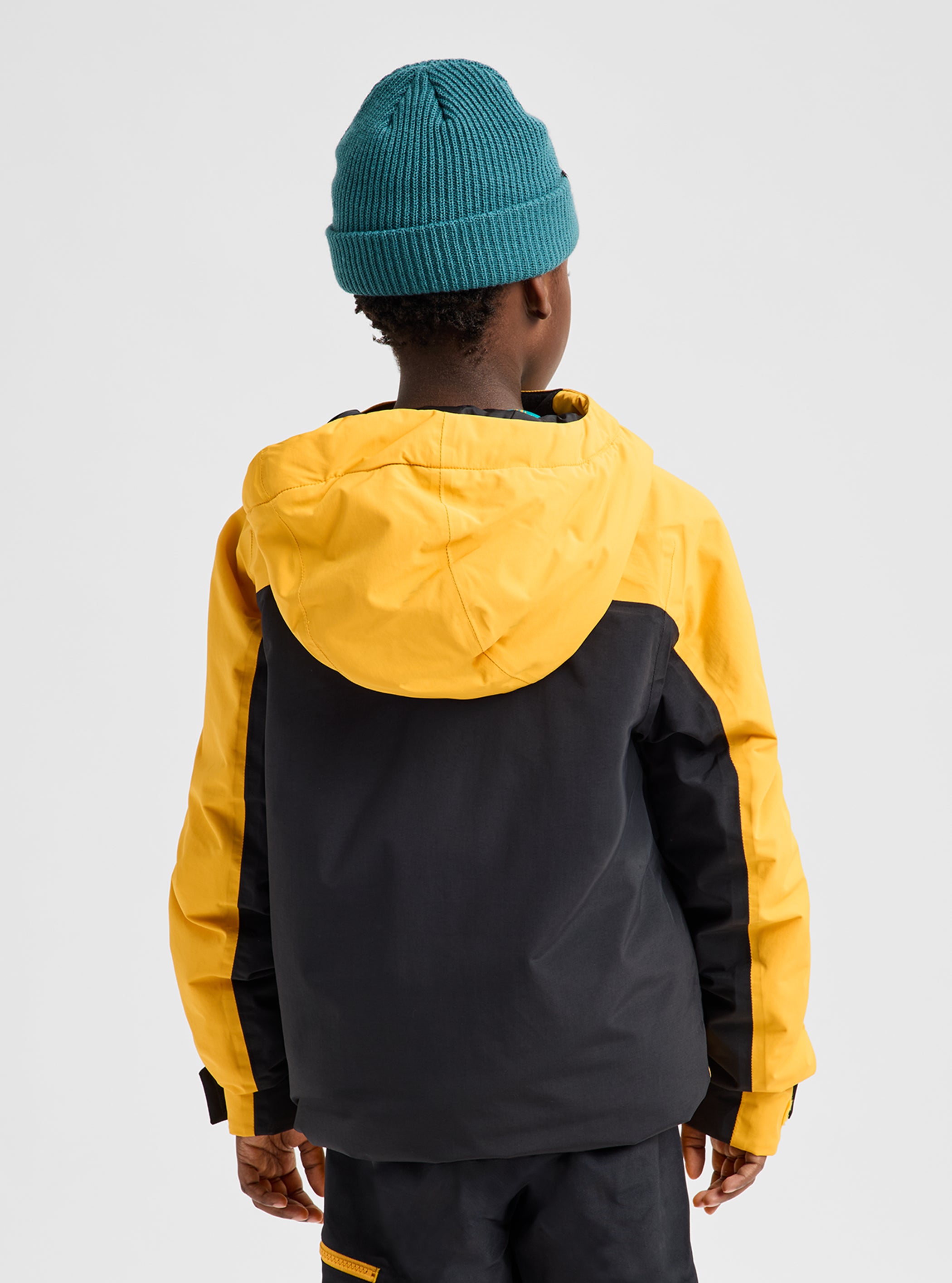 Product image of Kids' Burton Ascutney 2L Jacket[Variant:Goldenrod / True Black]
