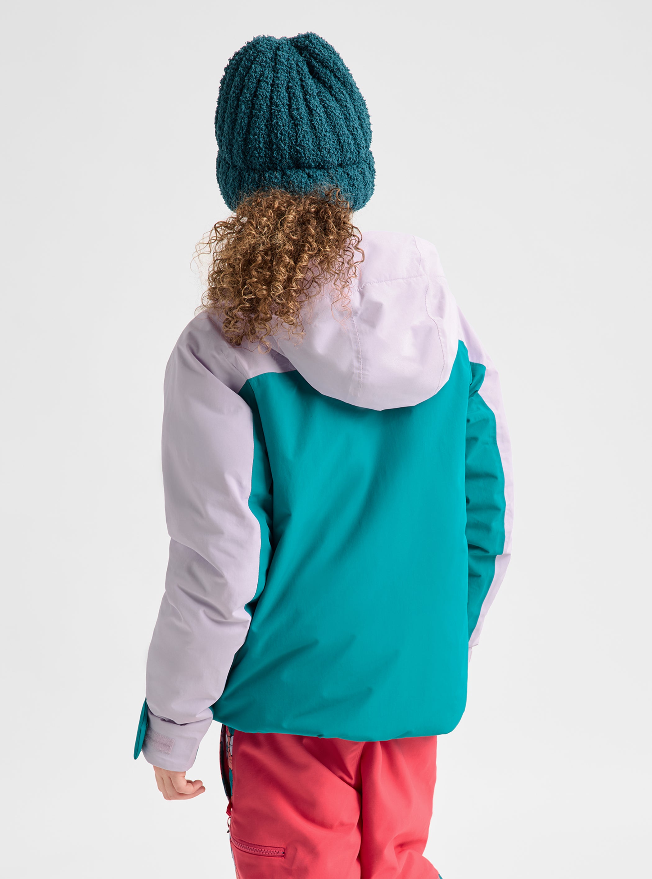 Product image of Kids' Burton Ascutney 2L Jacket[Variant:Moondust Purple / Pacific Teal]
