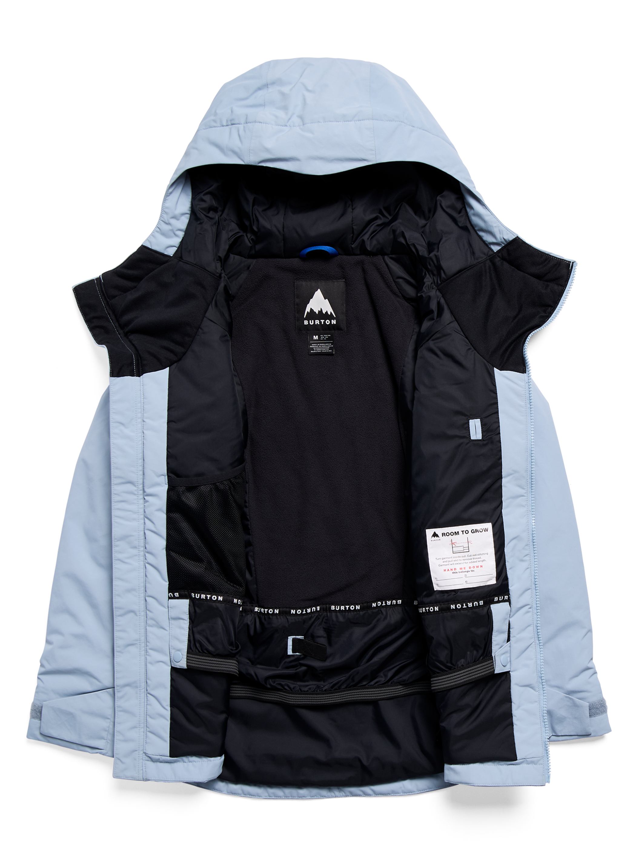 Product image of Kids' Burton Hillslope 2L Jacket[Variant:Dusty Blue]