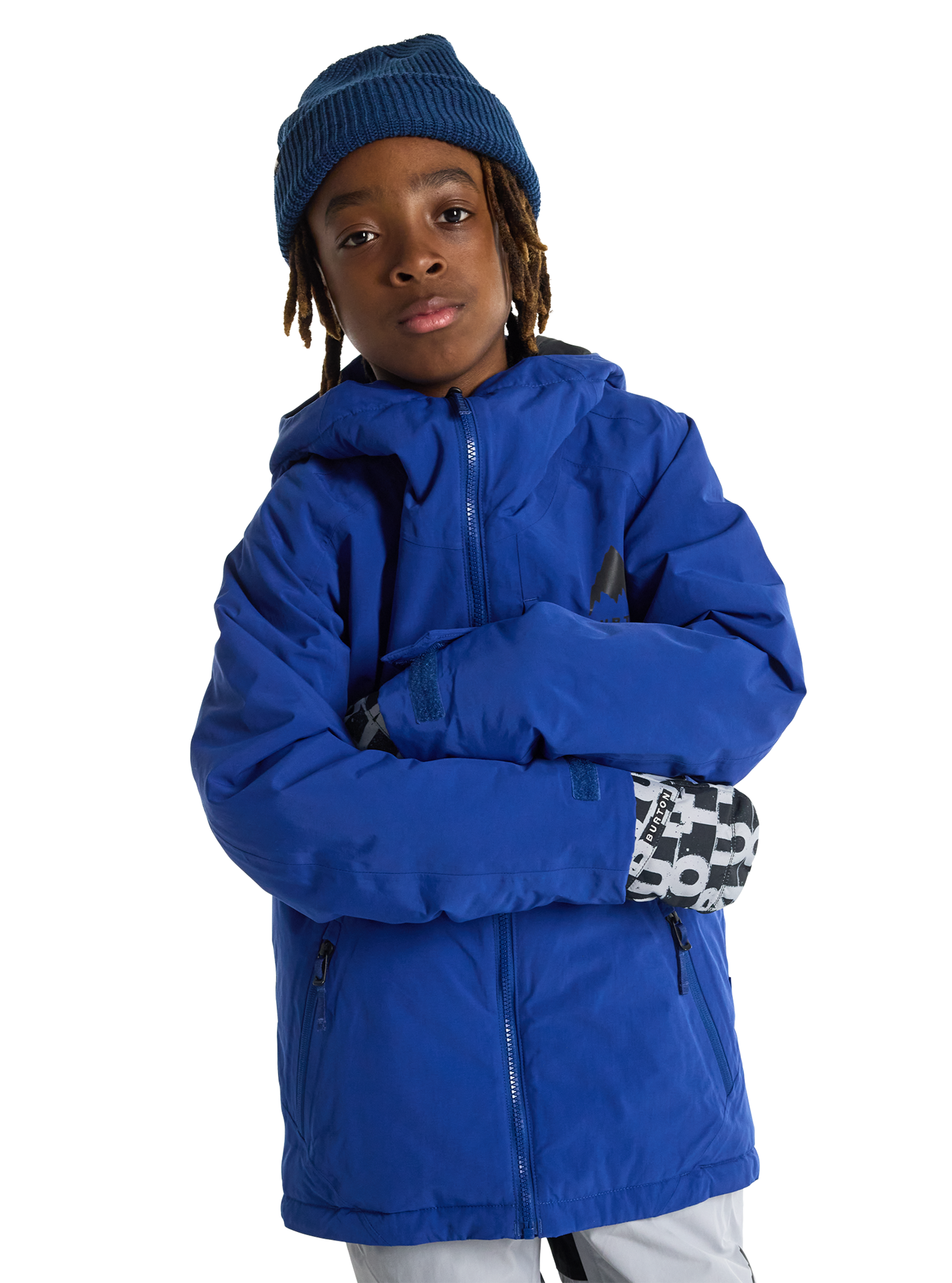 Product image of Kids' Burton Hillslope Jacket[Variant:Twilight Blue]