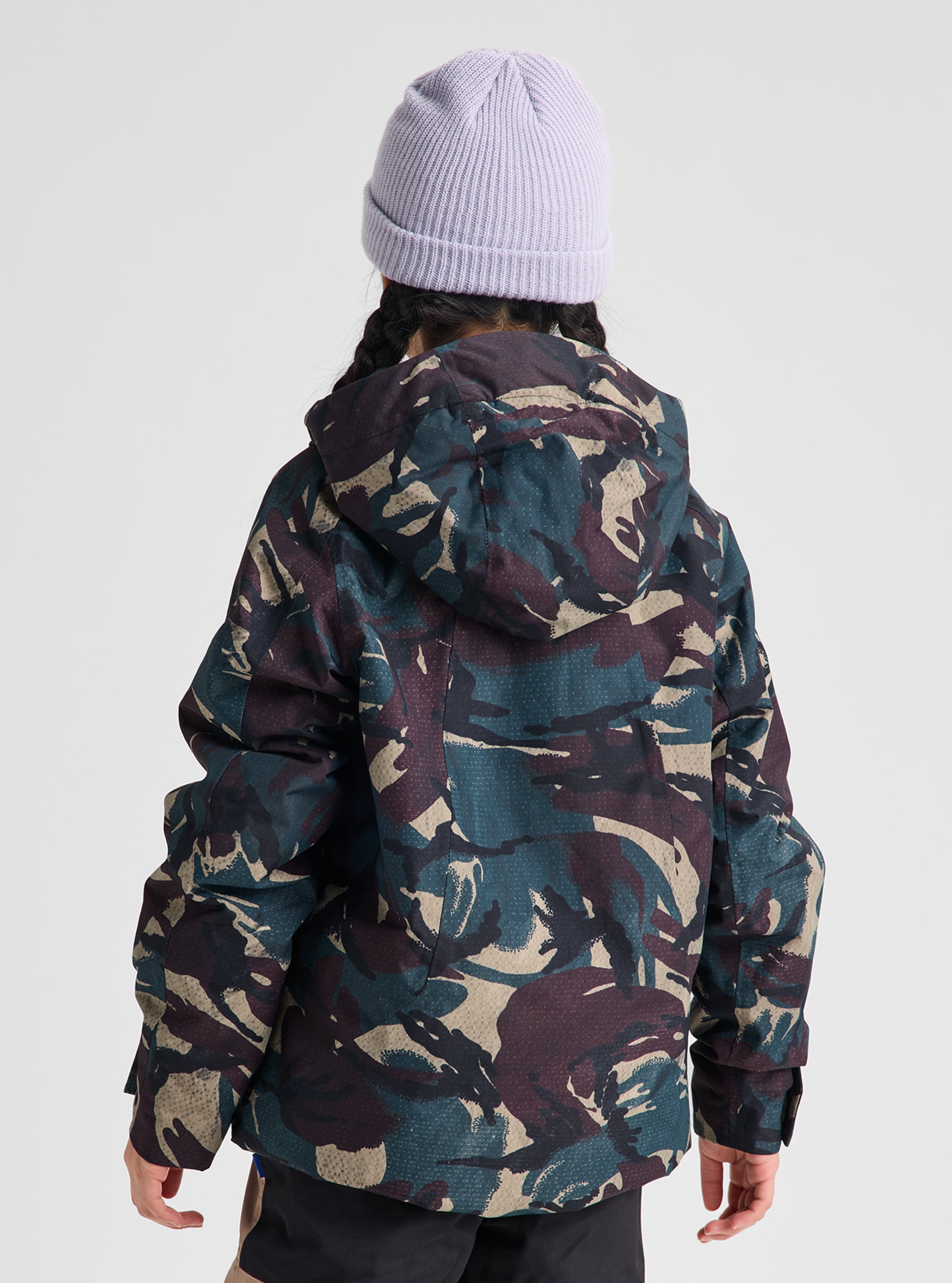 Product image of Kids' Burton Hillslope 2L Jacket[Variant:Seersucker Camo]