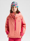 Product image of Kids' Burton Hillslope 2L Jacket[Variant:Peach Echo / Azalea Pink]