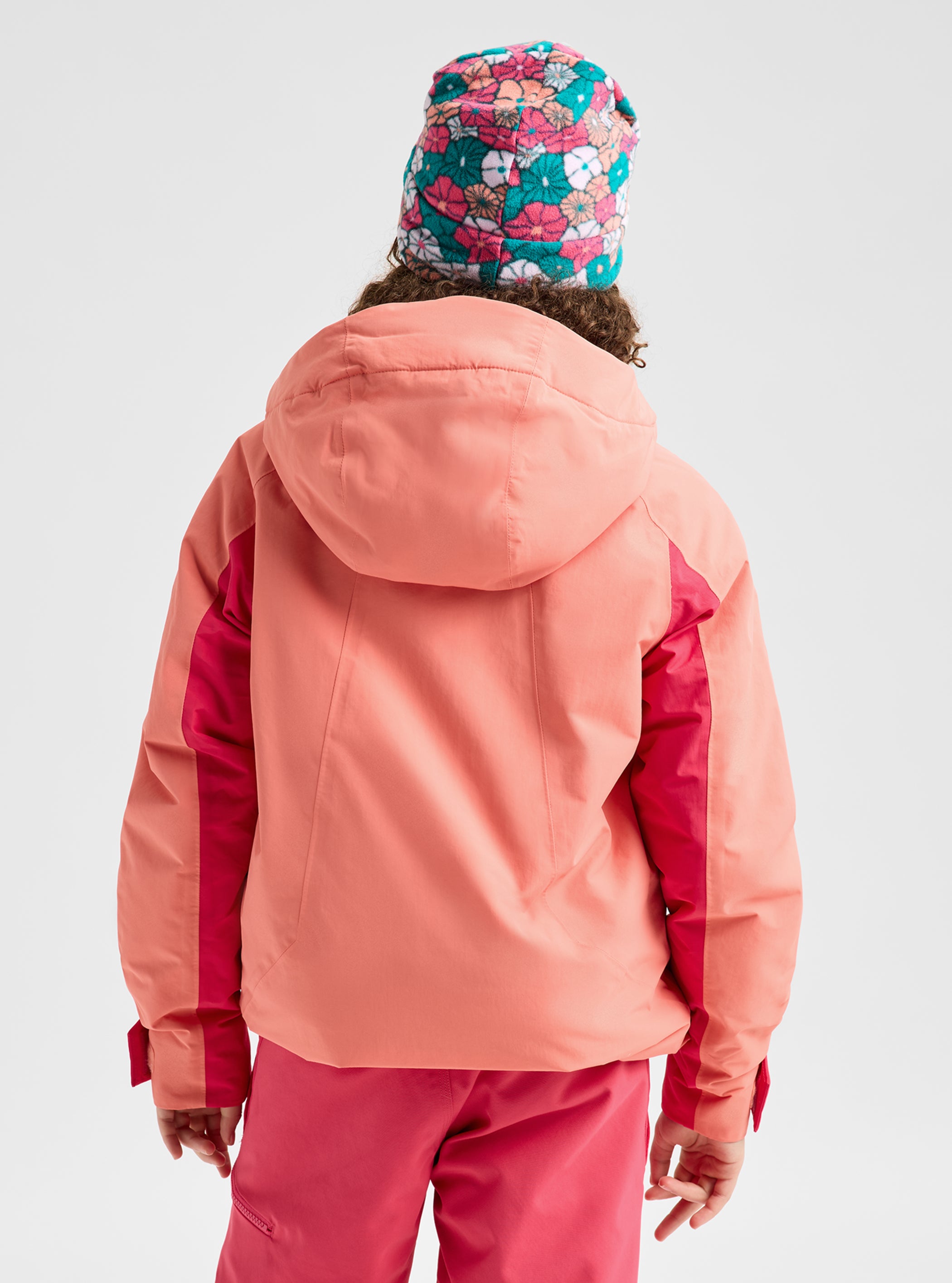 Product image of Kids' Burton Hillslope 2L Jacket[Variant:Peach Echo / Azalea Pink]
