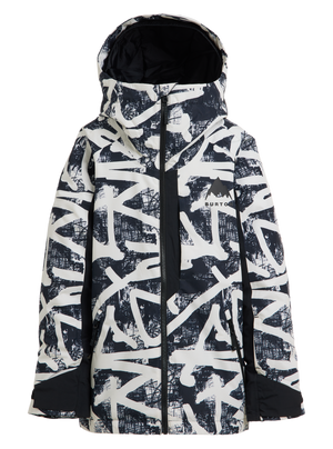 Product image of Kids' Burton Hillslope Jacket[Variant:City Streets / True Black]