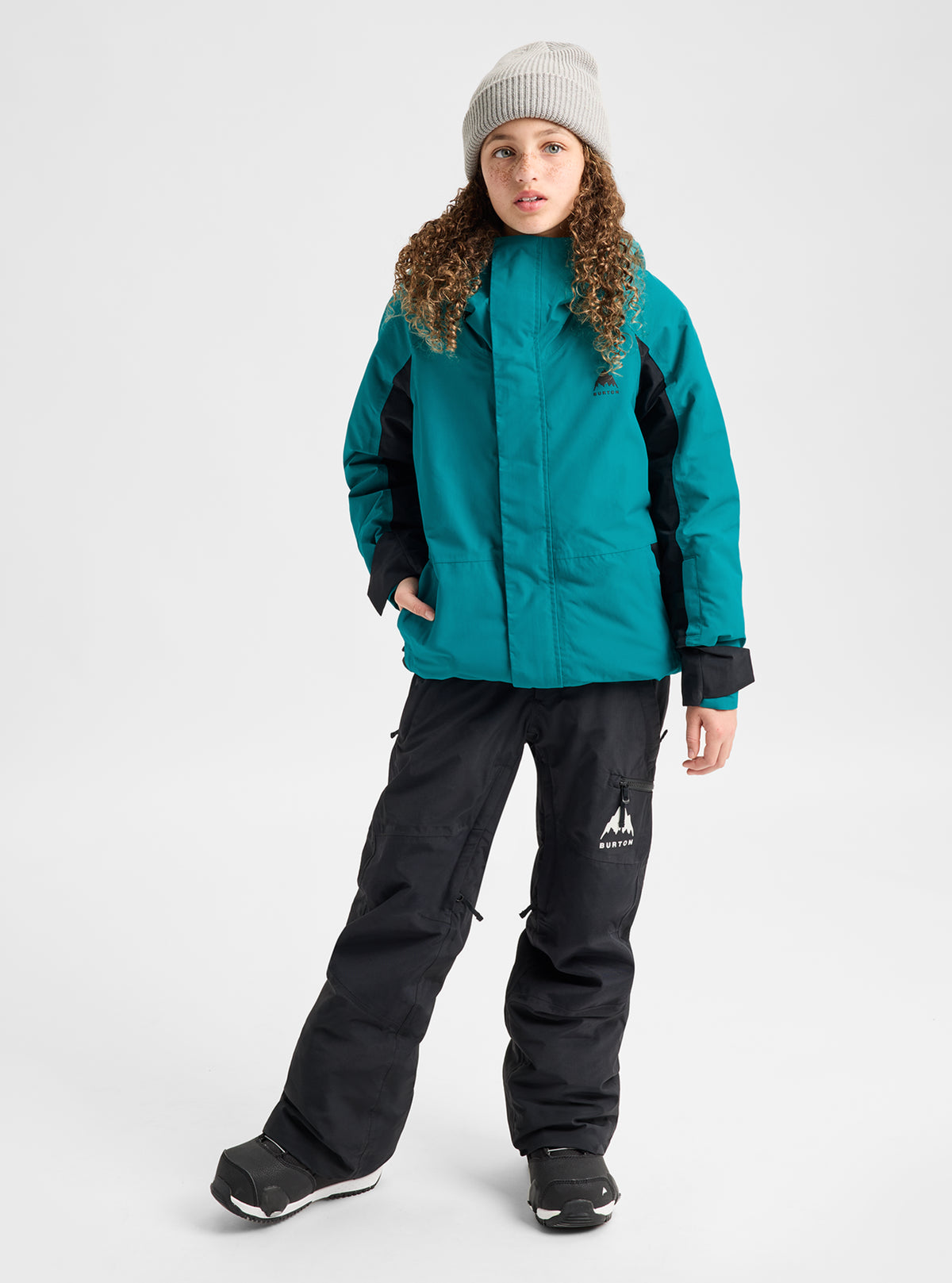 BURTON キッズXL 160 ジャケット スノーウェア スキー グリーン Kids' Burton Skimmer Jacket 2027