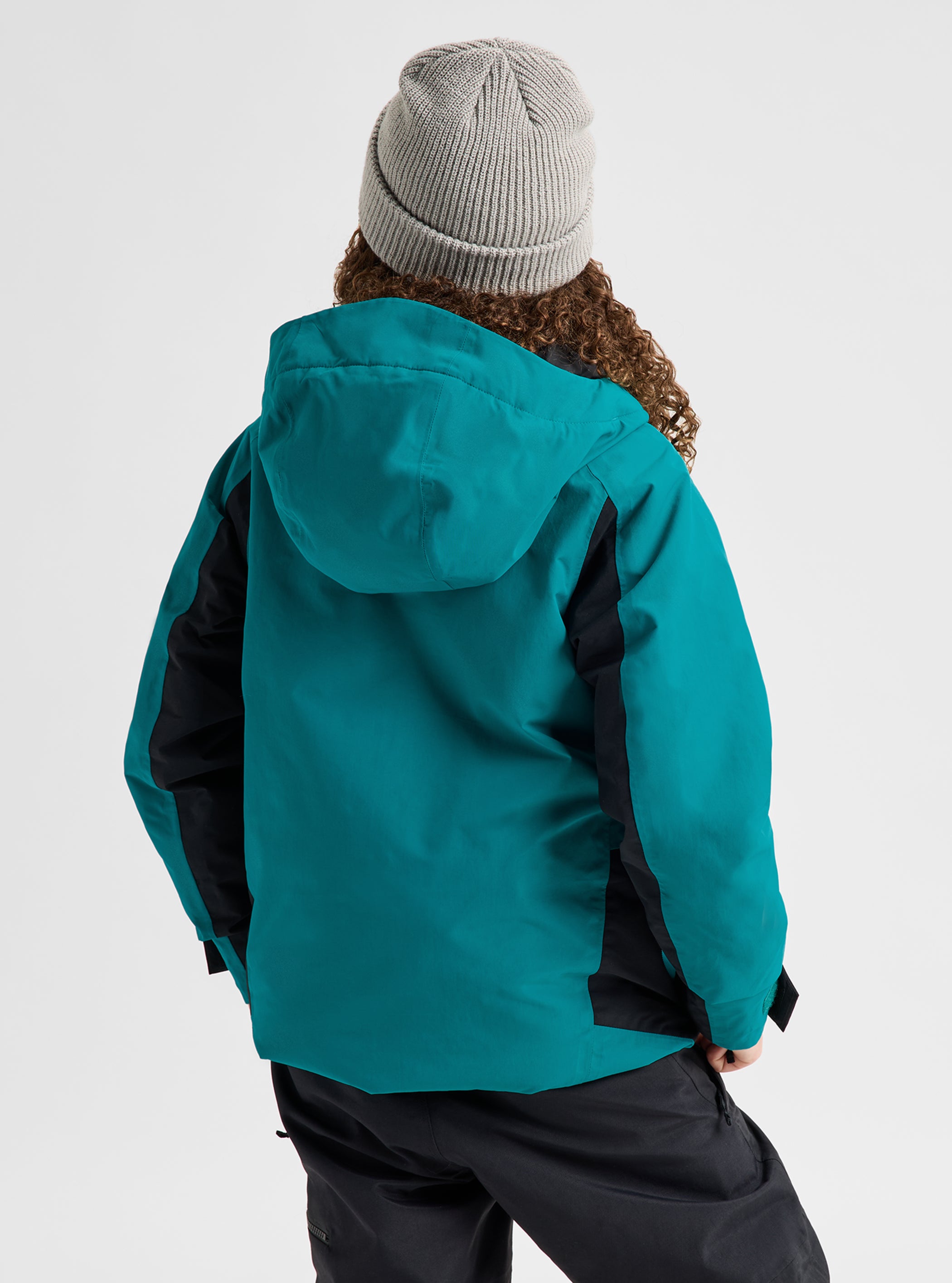 Product image of Kids' Burton Skimmer 2L Jacket[Variant:Pacific Teal / True Black]