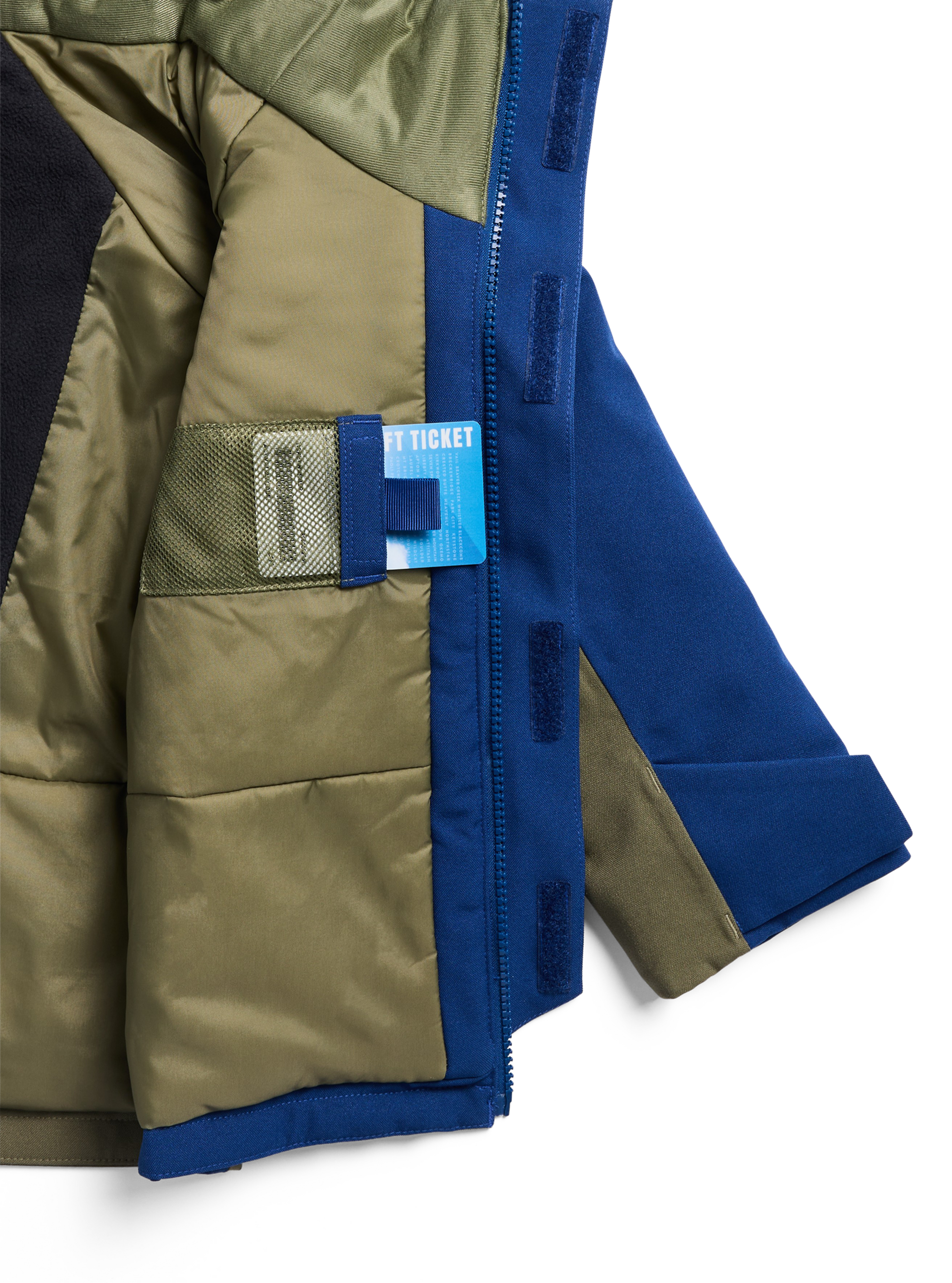 Product image of Toddlers' Burton Ascutney 2L Jacket[Variant:Twilight Blue / Forest Moss]