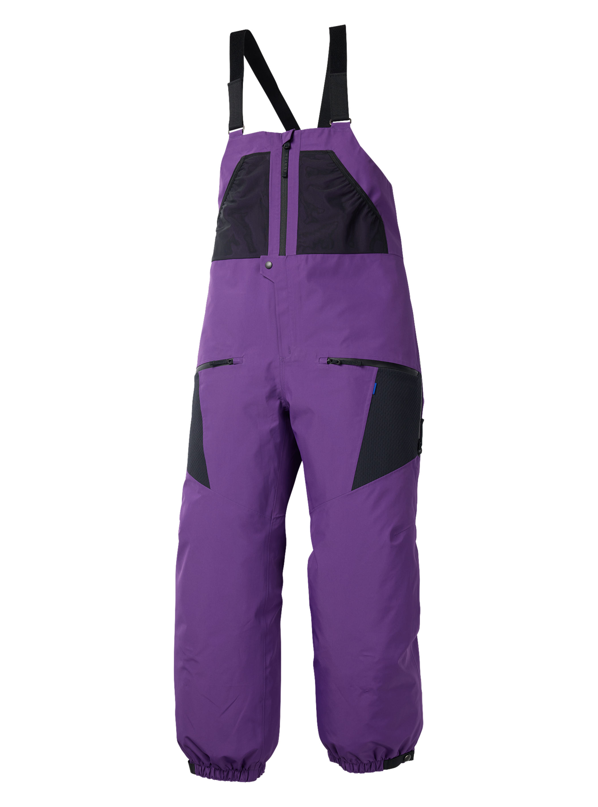 Product image of Kids' Burton Outbeam 3L Bib Pants[Variant:Imperial Purple / True Black]