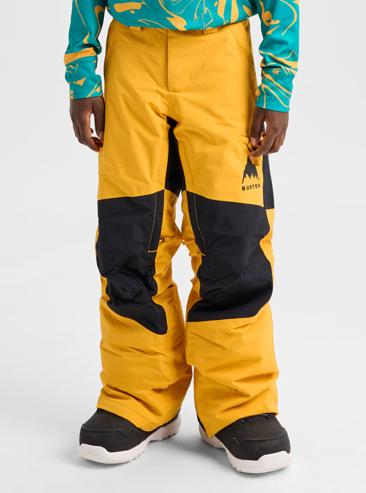 BURTON スノーボード ビブパンツ kids サイズL（150㎝） イエロー 2432110AHI_4.webp?v=1785176883