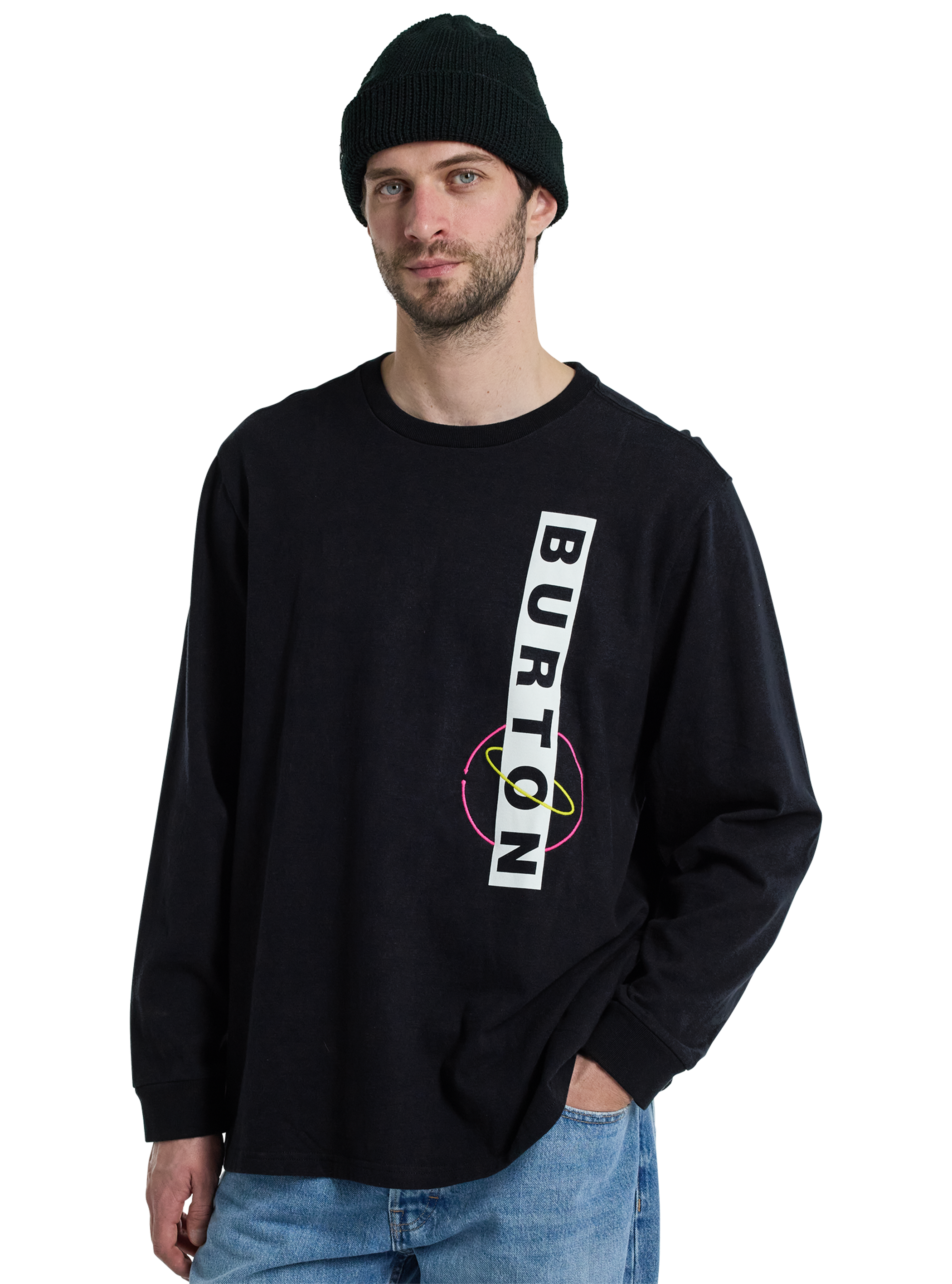 Product image of Burton Nuclear Air Long Sleeve T-Shirt[Variant:True Black]
