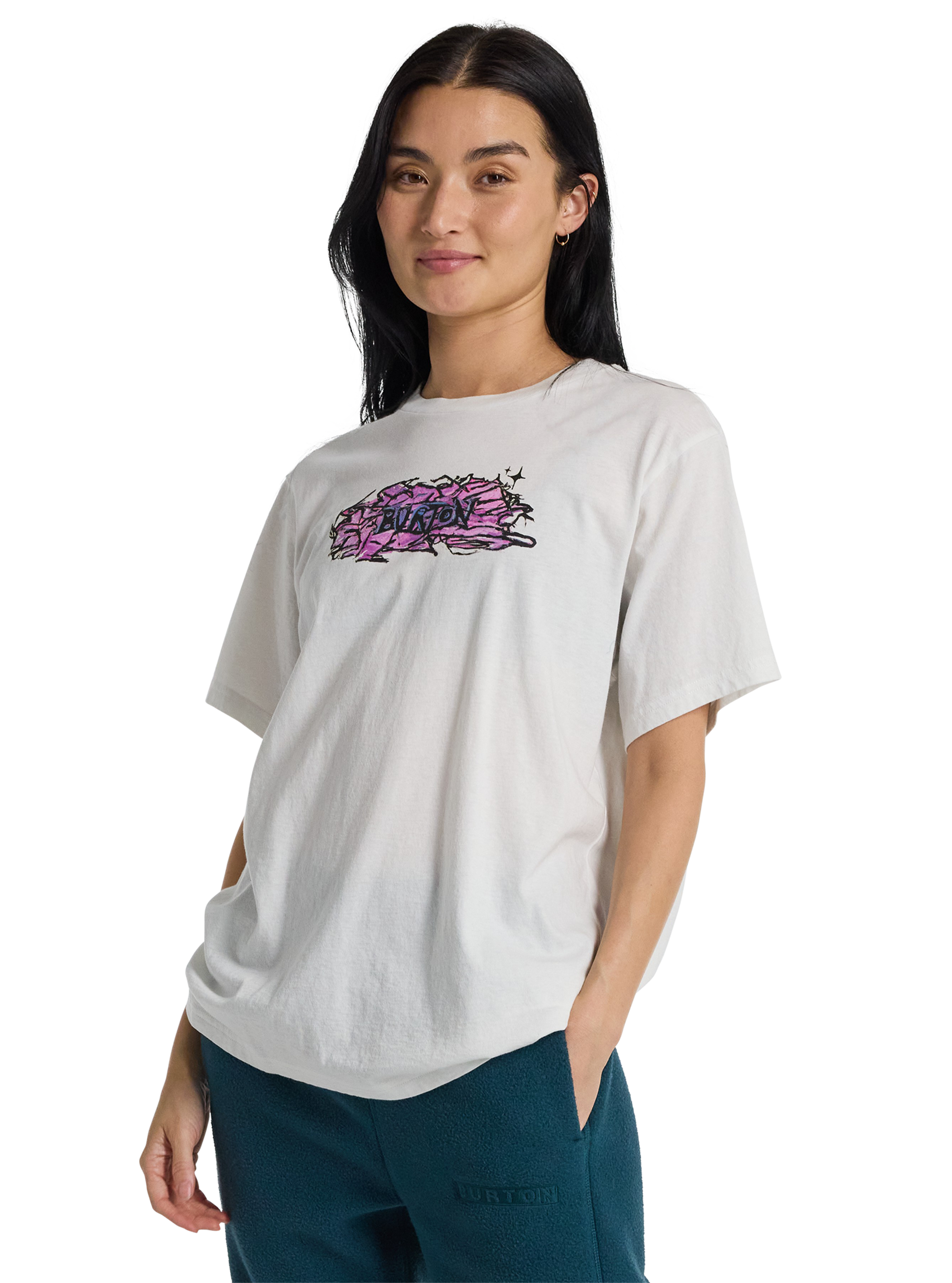 Product image of Burton Blossom Short Sleeve T-Shirt[Variant:Stout White]