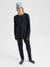 Product image of Kids' and Toddlers' Burton Merino Wool Base Layer Set[Variant:True Black]