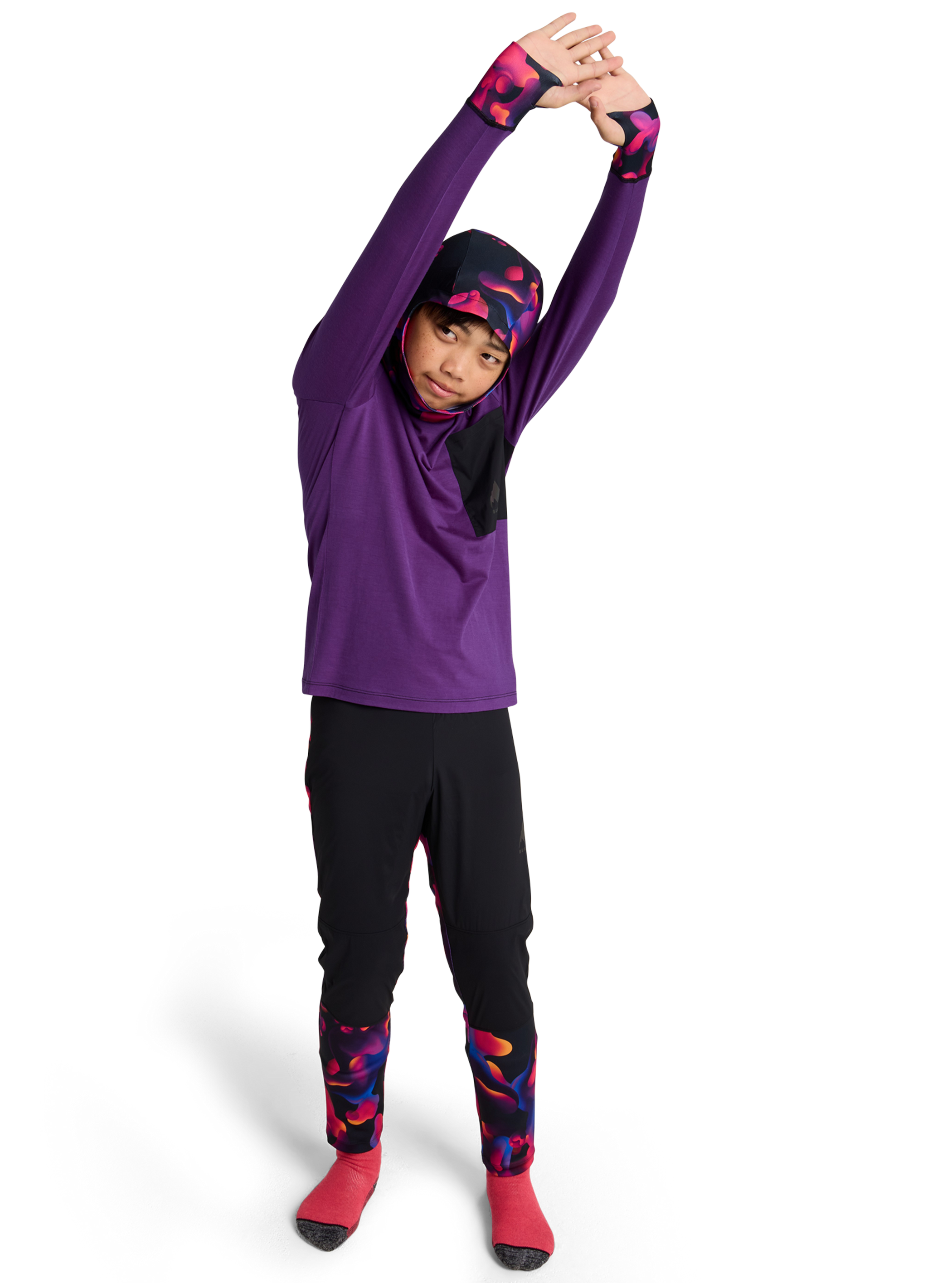 Burton Outbeam Set aus Merinowolle für Kinder