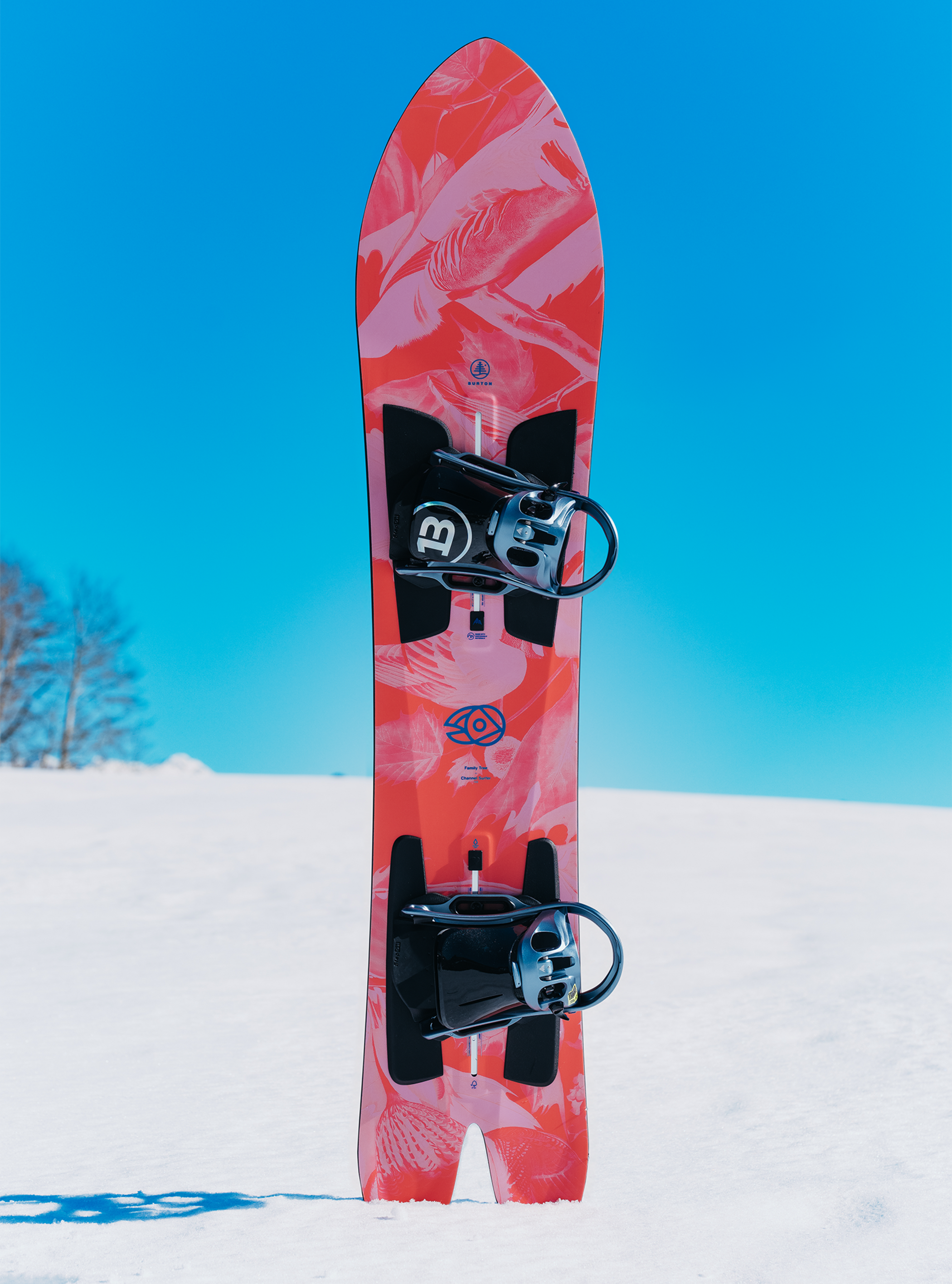 Burton Family Tree 3D Channel Surfer Flat Top Snowboard