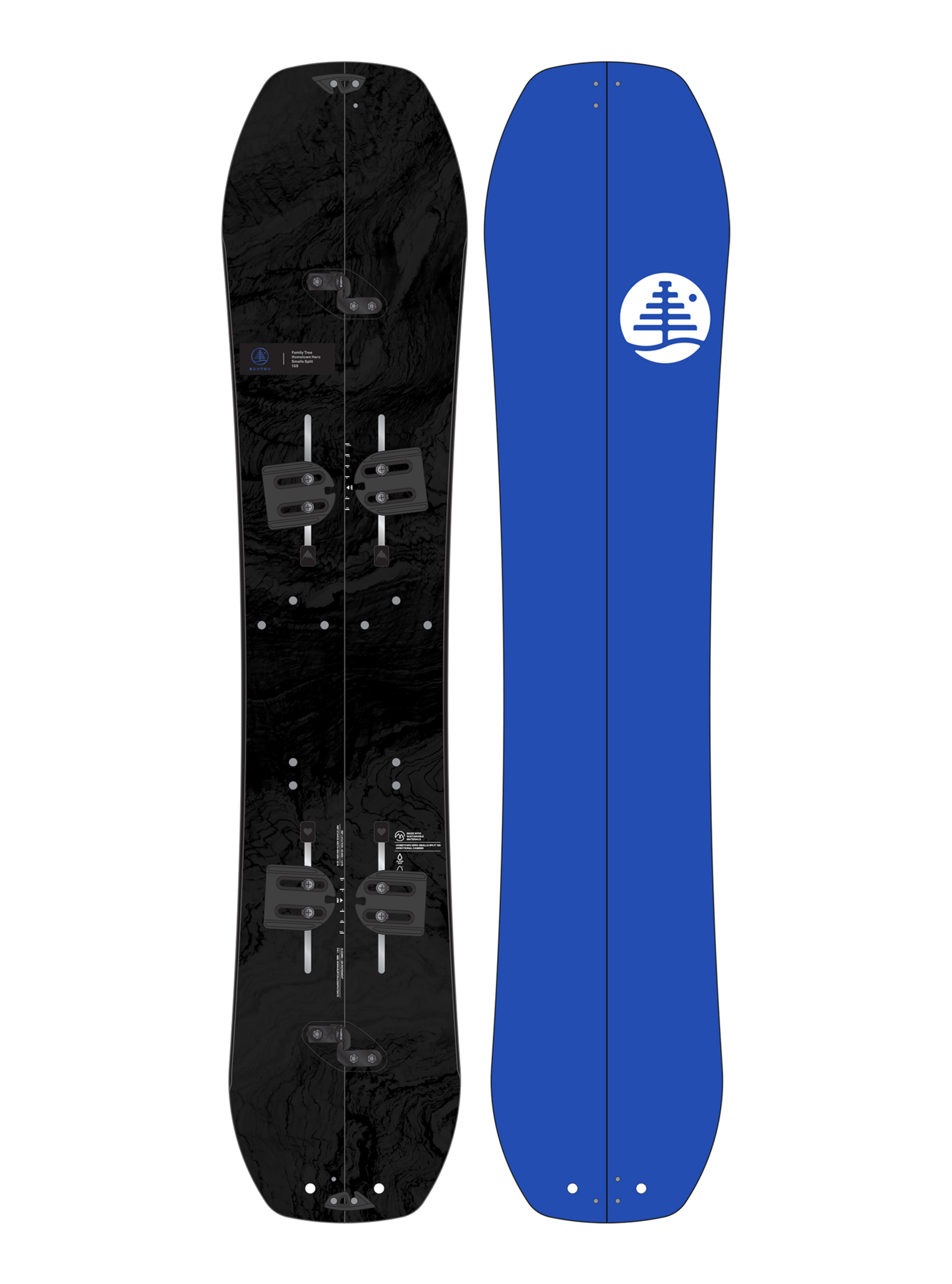 Product image of Kids' Burton Family Tree Hometown Hero Smalls Splitboard[Variant:Graphic]