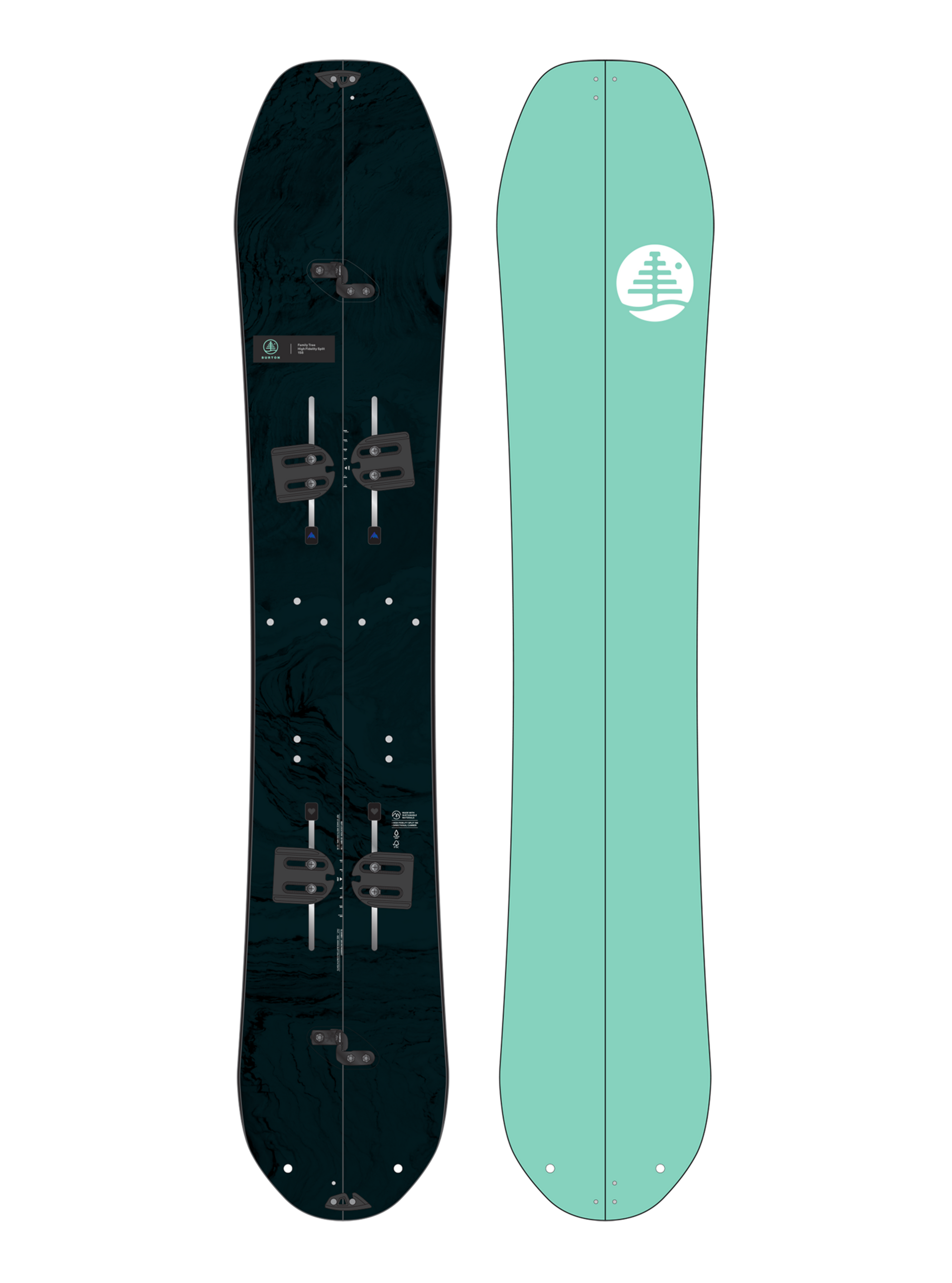 Product image of Burton Family Tree High Fidelity Camber Splitboard[Variant:Graphic]