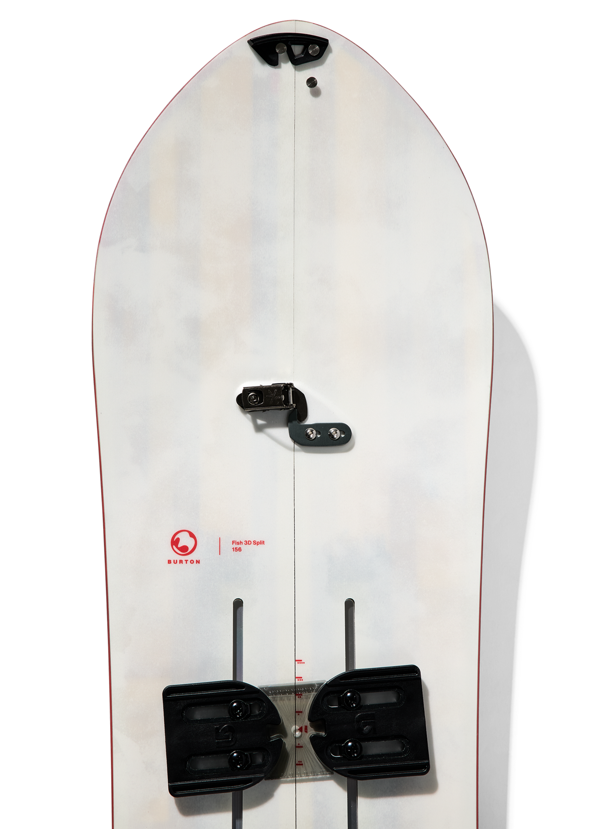 Product image of Burton 3D Fish Flat Top Splitboard[Variant:Black / White]