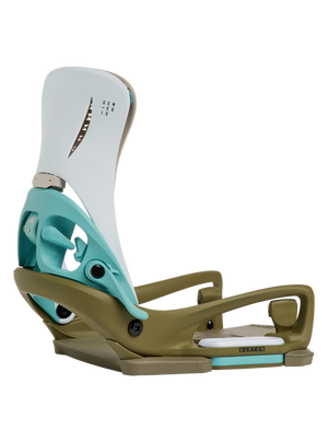Product image of Men's Burton Step On® Genesis EST® Snowboard Bindings[Variant:White / Dried Moss]