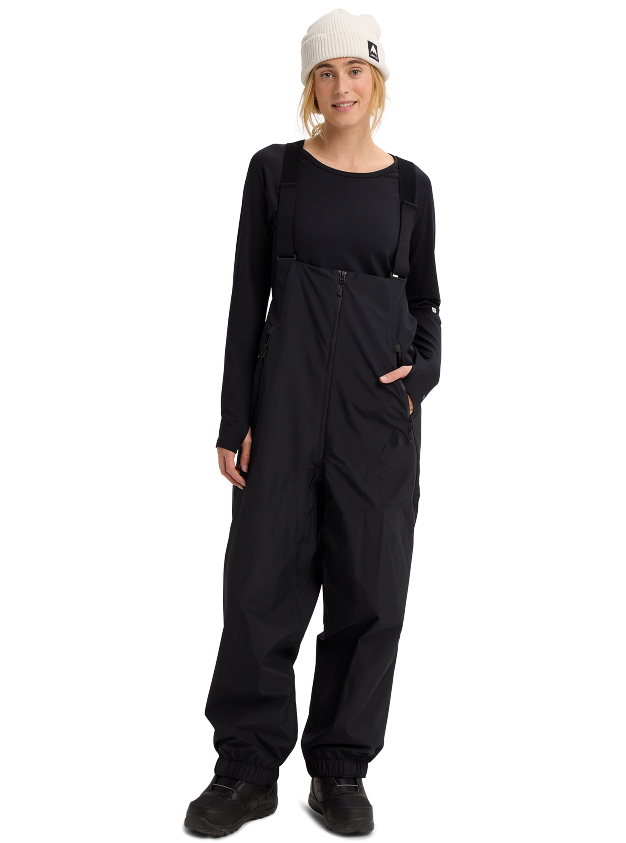 Product image of Burton Futuretrust 2L Bib Pants[Variant:True Black]