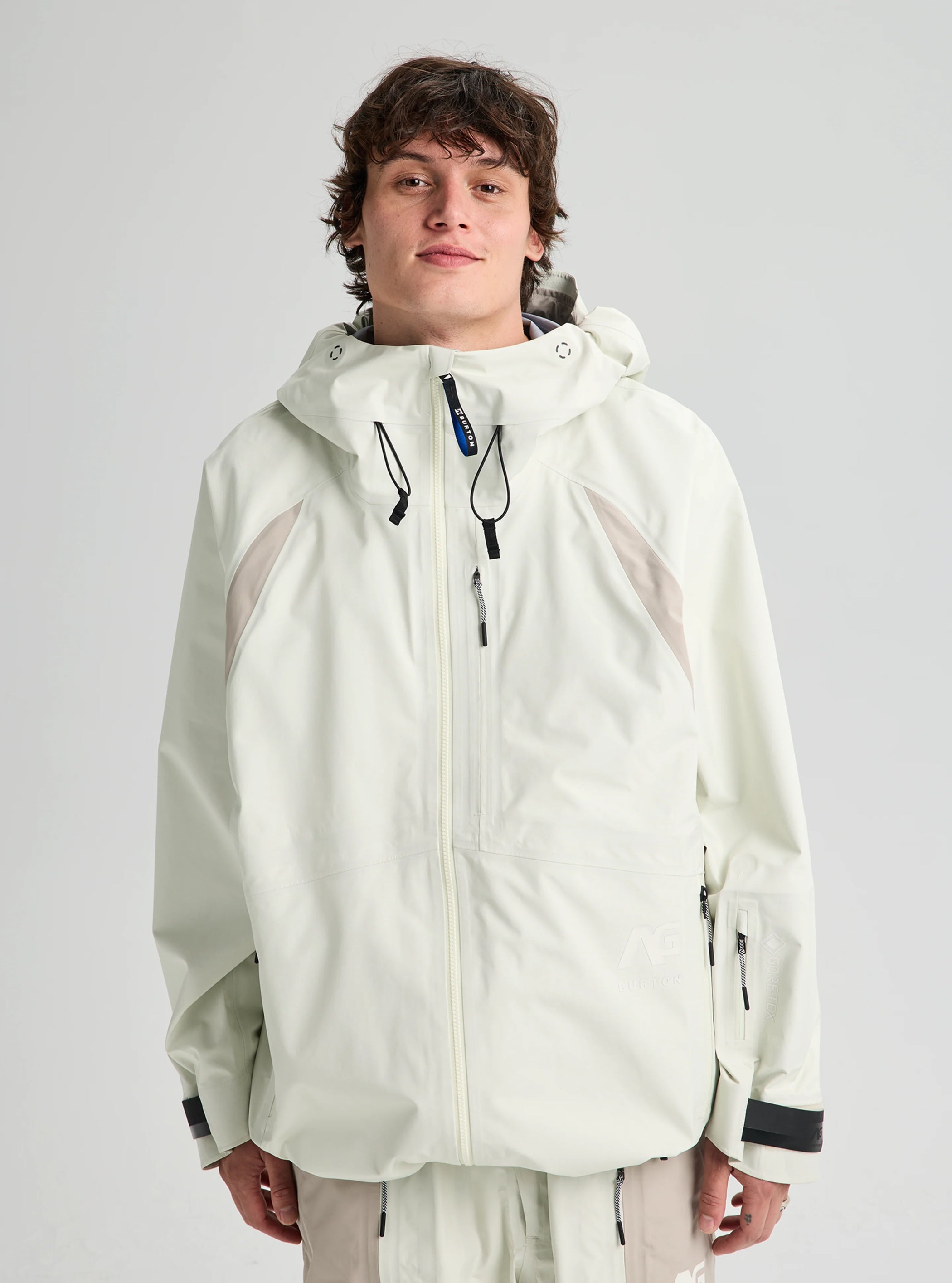 Product image of Burton AG Hardpack GORE-TEX 3L Jacket[Variant:Bone White / Stone Grey]