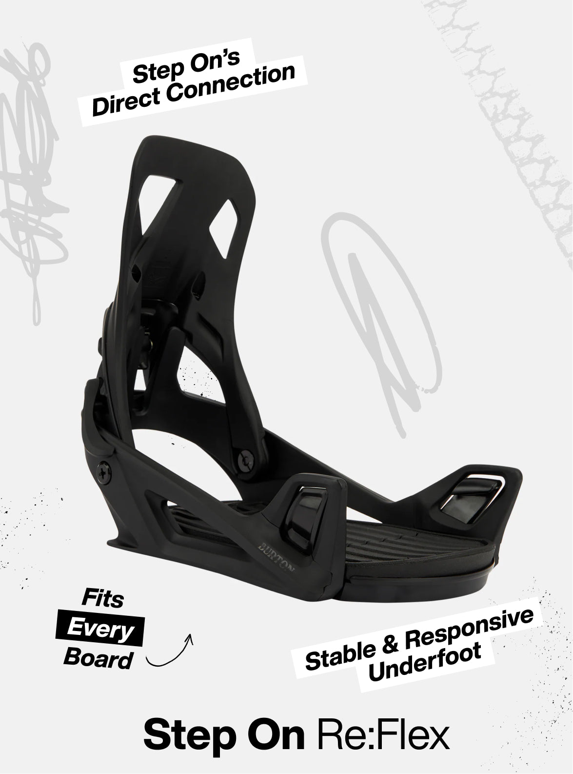 Men's Burton Step On® Genesis Re:Flex Snowboard Bindings