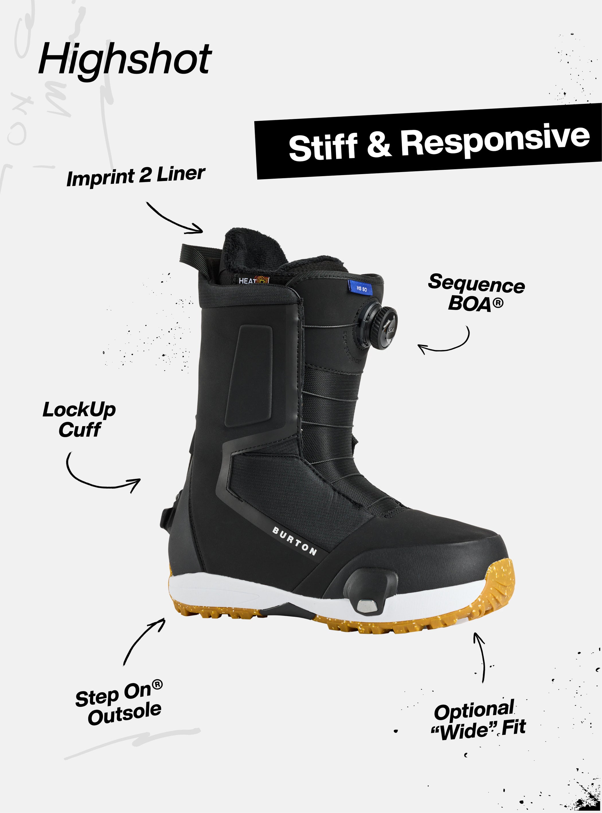 Women's Burton Highshot Step On® Snowboard Boots