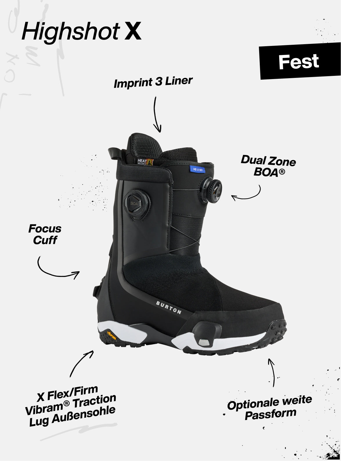 Burton Highshot X Step On® Snowboardboots für Damen