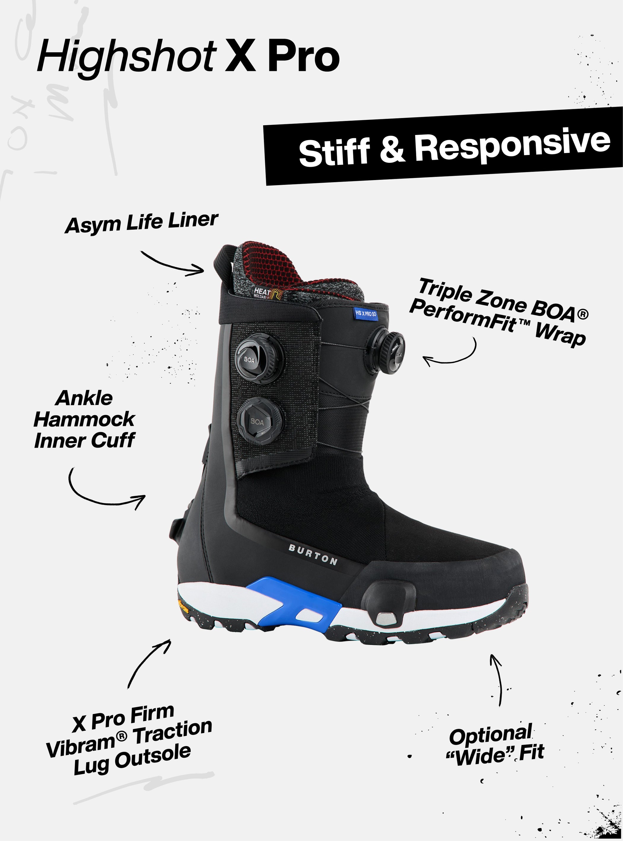 Men's Burton Highshot X Pro Step On® Snowboard Boots