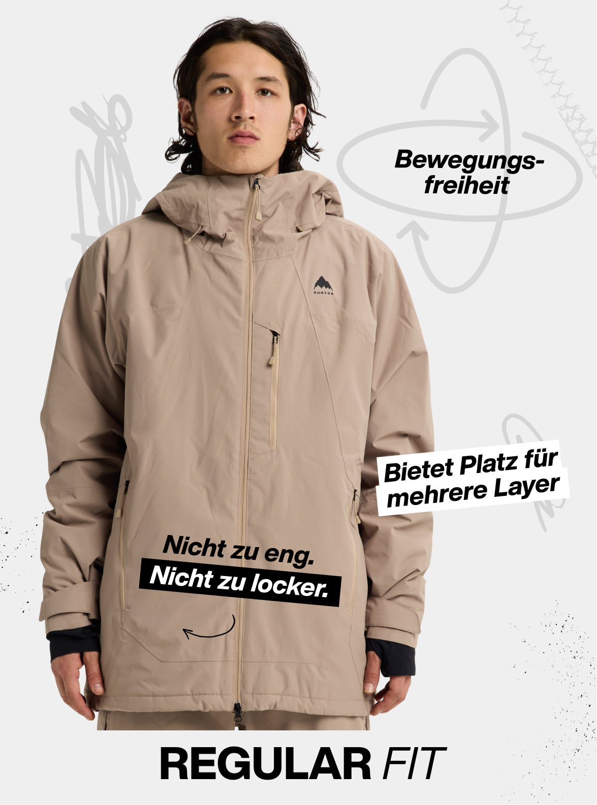 Burton Reserve 2L Jacke für Herren