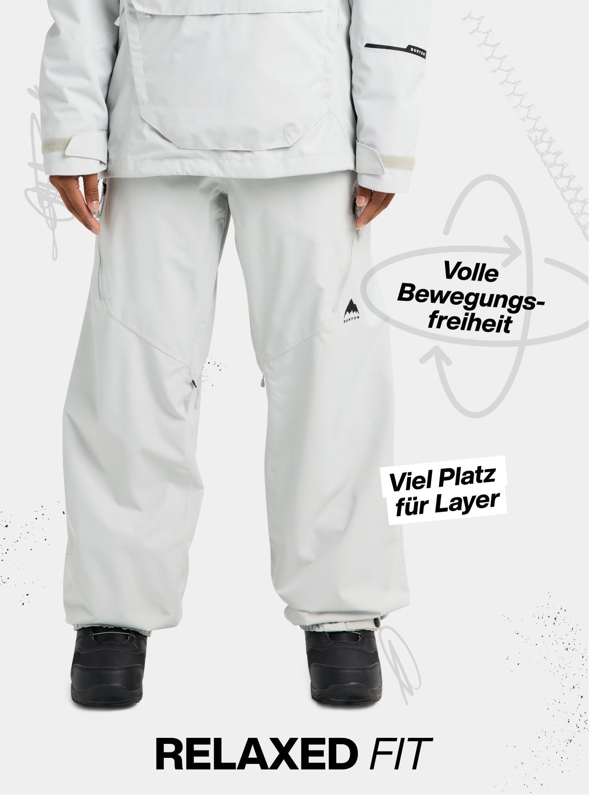 Burton Reserve 2L Relaxed Hose für Damen