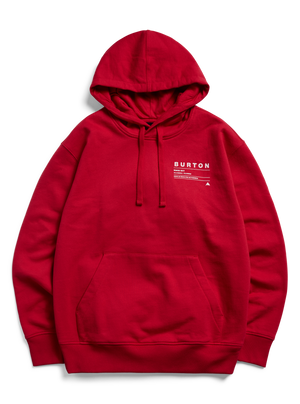Product image of Burton Moretown Pullover Hoodie[Variant:Geranium Red]