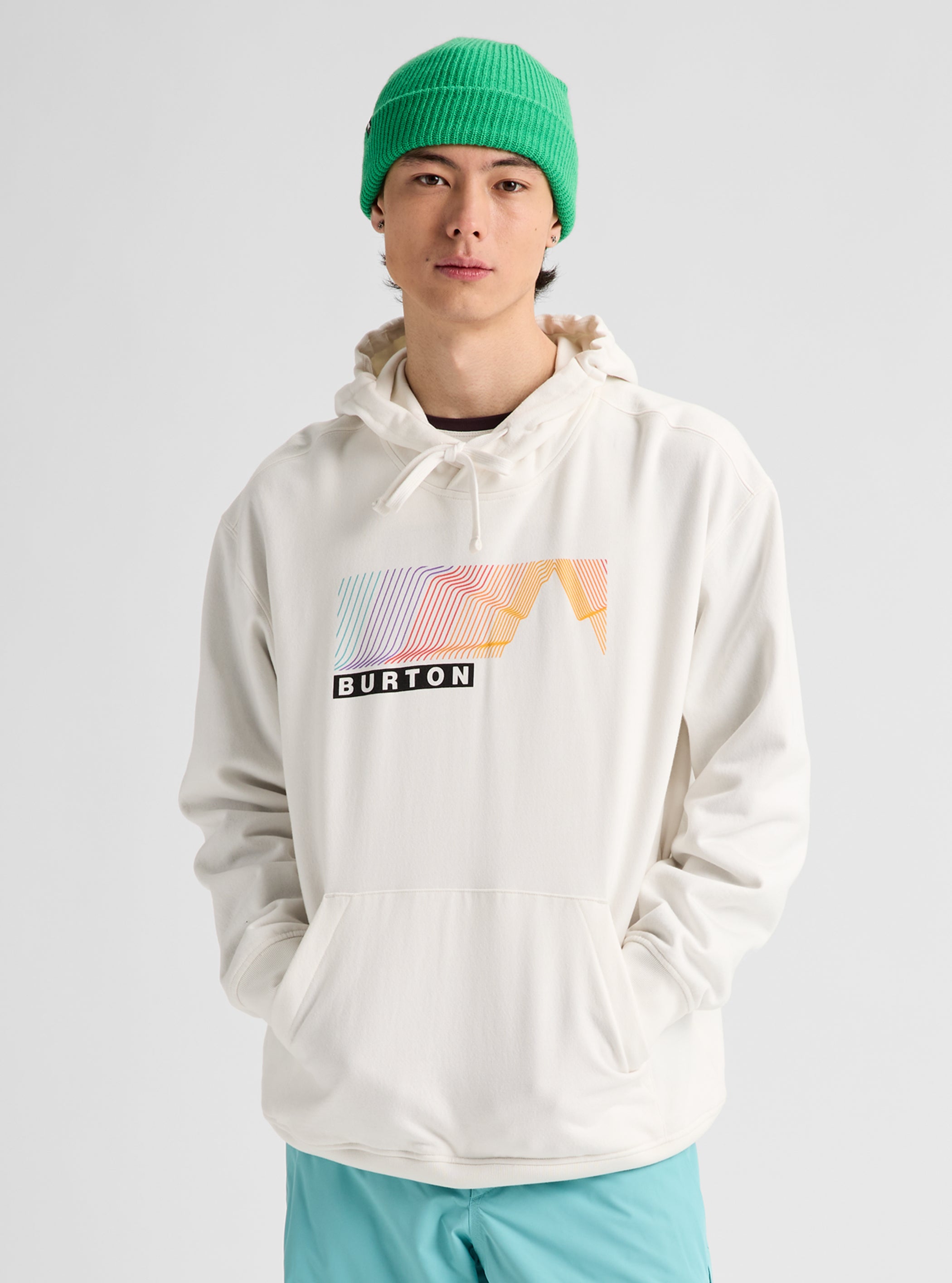 Product image of Burton Elmore Pullover Hoodie[Variant:Stout White]