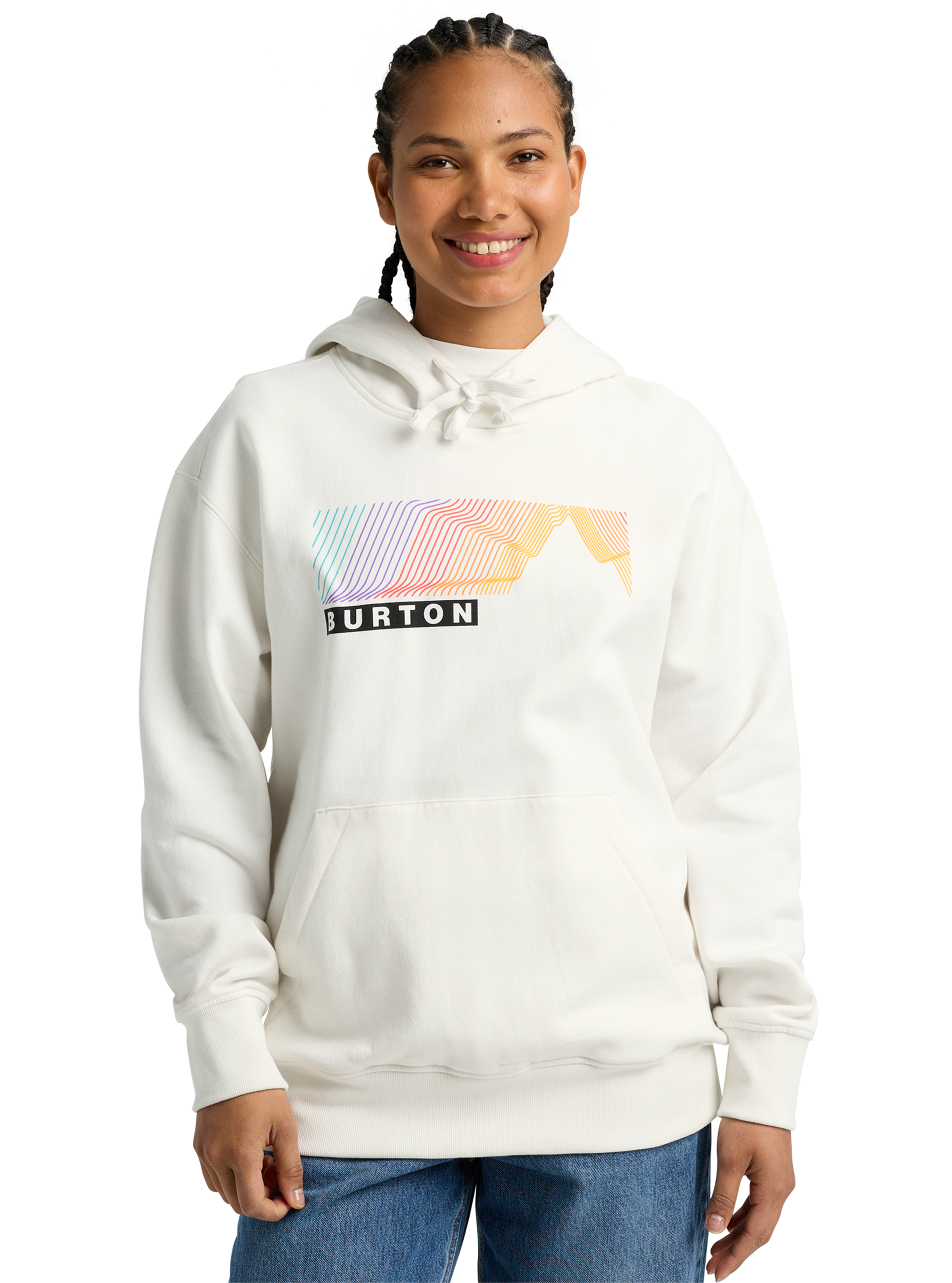 Product image of Burton Elmore Pullover Hoodie[Variant:Stout White]