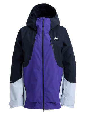 Product image of Women's Burton Reserve GORE-TEX 2L Jacket[Variant:Prism Violet / True Black / Gray Cloud]
