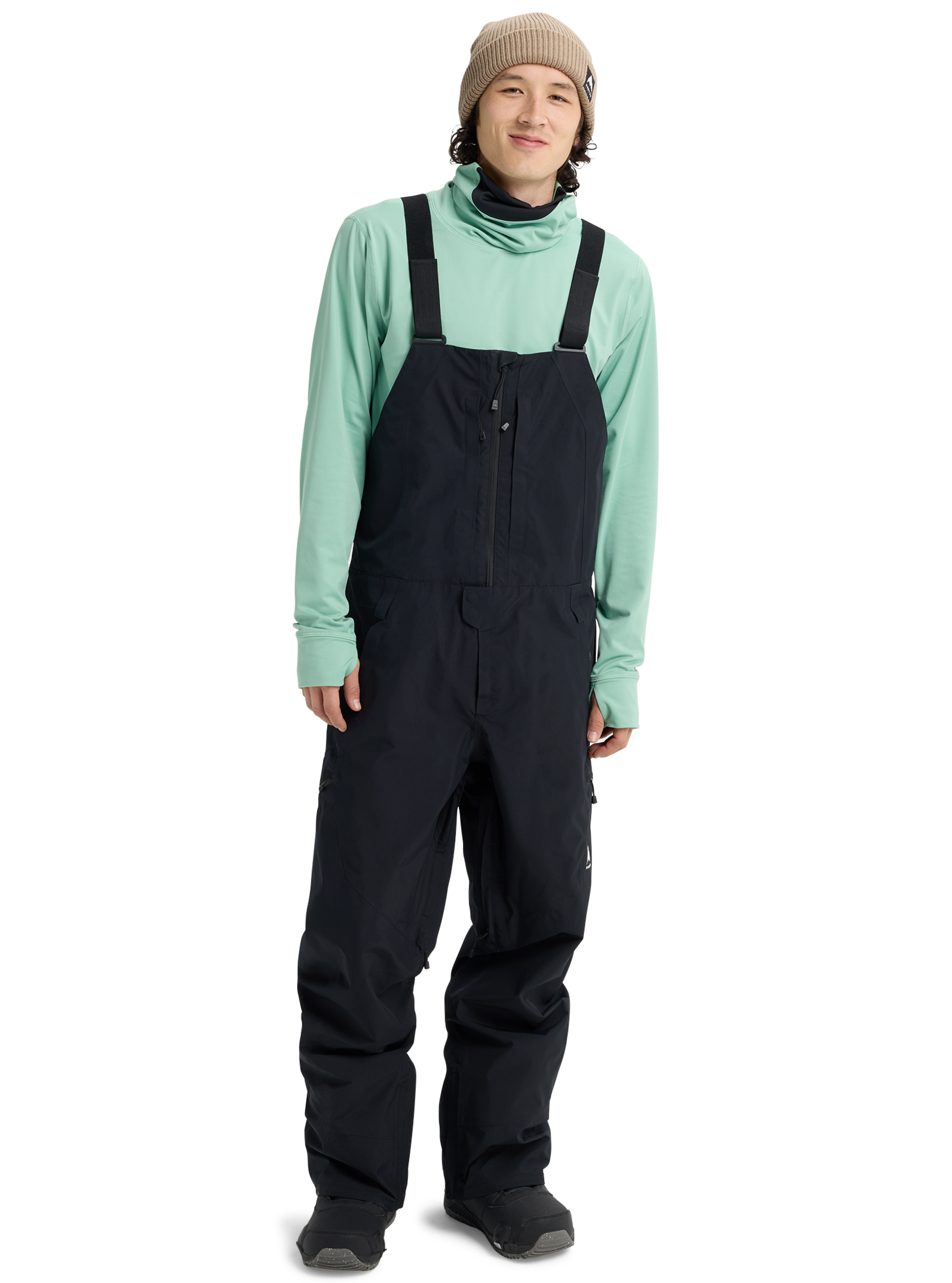 Product image of Men's Burton Reserve GORE-TEX 2L Bib Pants[Variant:True Black]
