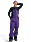 Product image of Women's Burton Reserve GORE-TEX 2L Bib Pants[Variant:Prism Violet / True Black]