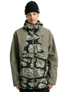 Product image of Men's Burton Reserve 2L Jacket[Variant:Graffiti Camo / Forest Moss]