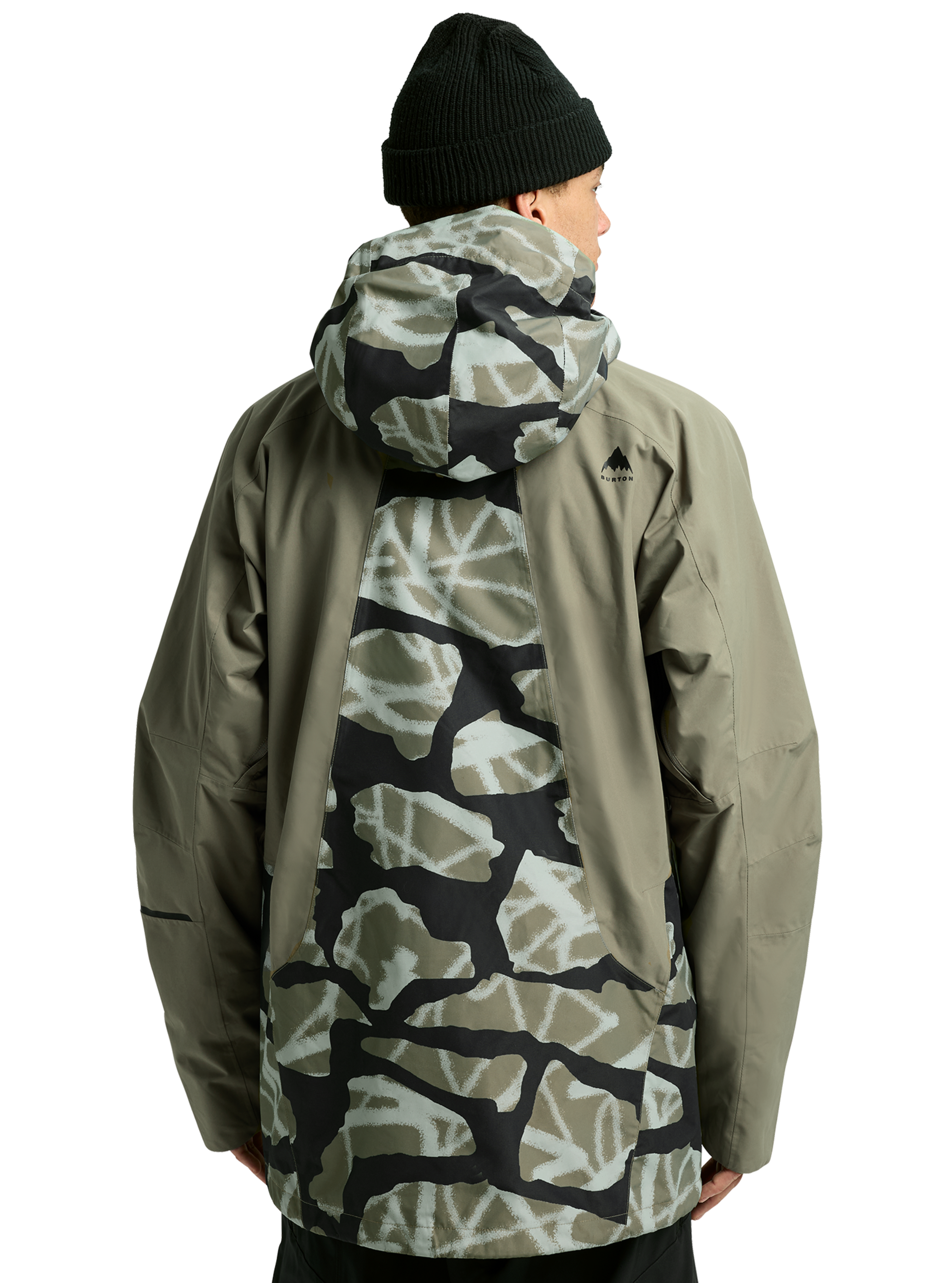 Product image of Men's Burton Reserve 2L Jacket[Variant:Graffiti Camo / Forest Moss]