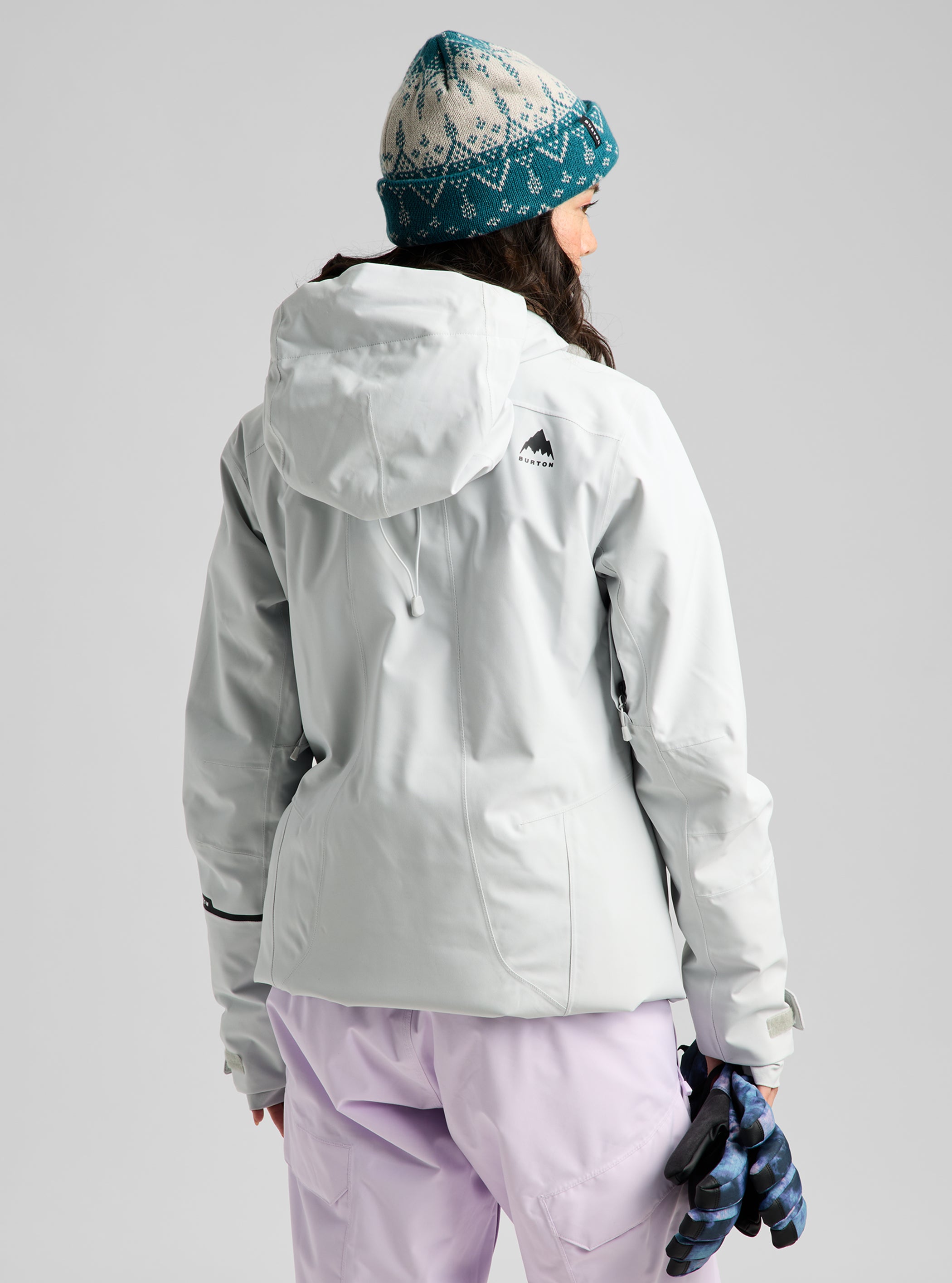 Product image of Women's Burton Reserve 2L Insulated Stretch Slim Jacket[Variant:Gray Cloud]