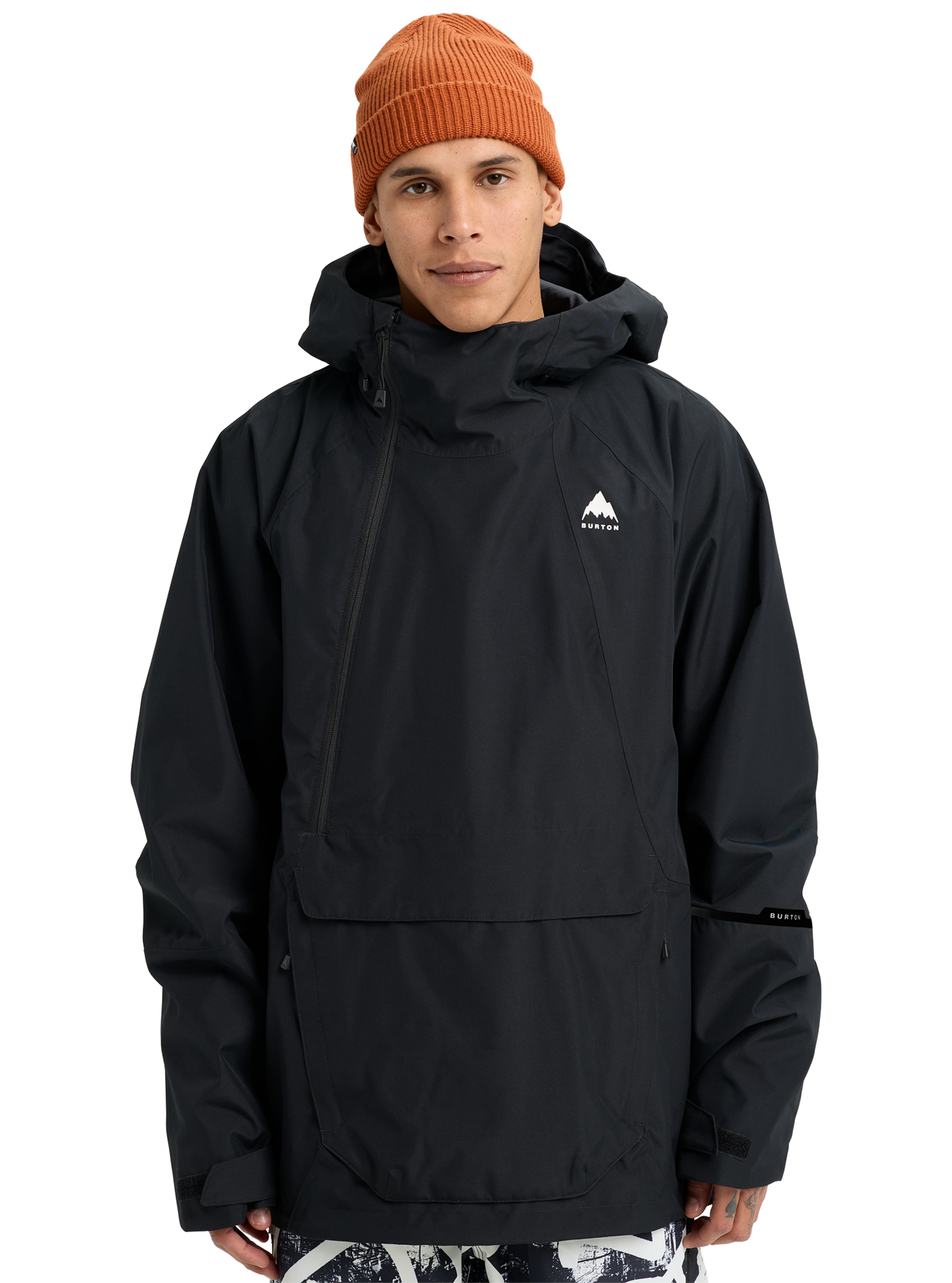 Product image of Men's Burton Reserve 2L Relaxed Anorak Jacket[Variant:True Black]