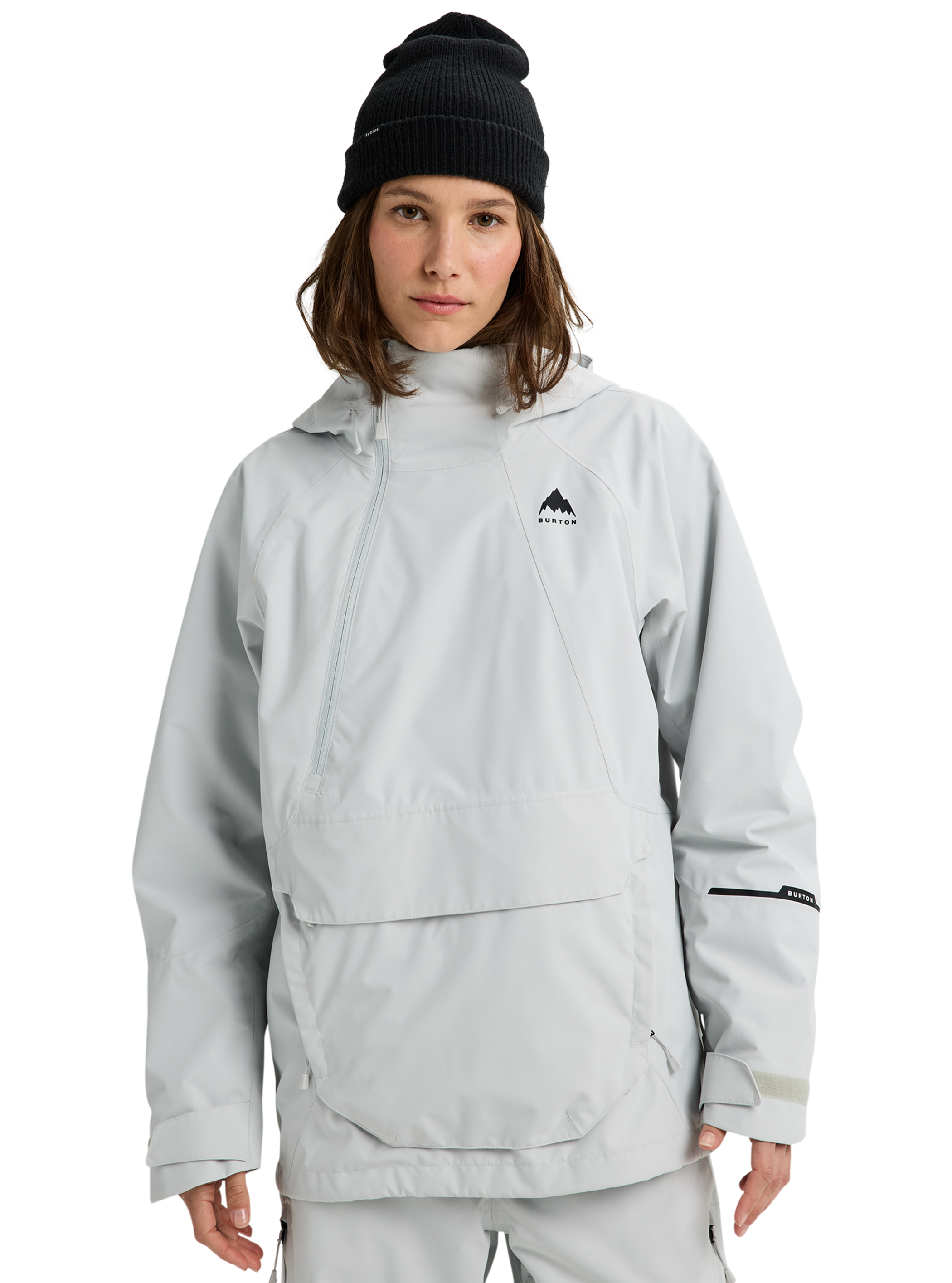Product image of Women's Burton Reserve 2L Relaxed Anorak Jacket[Variant:Gray Cloud]