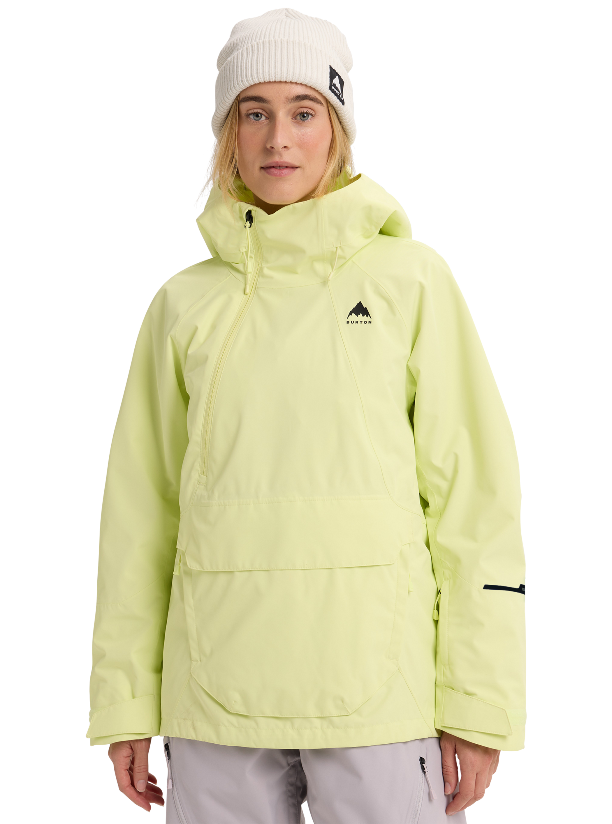 Product image of Women's Burton Reserve 2L Relaxed Anorak Jacket[Variant:Glow Yellow Green]