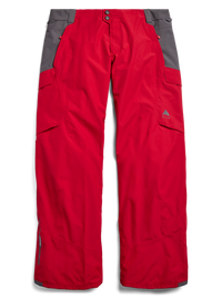 Product image of Men's Burton Reserve 2L Insulated Pants[Variant:Geranium Red / Gotham Gray]